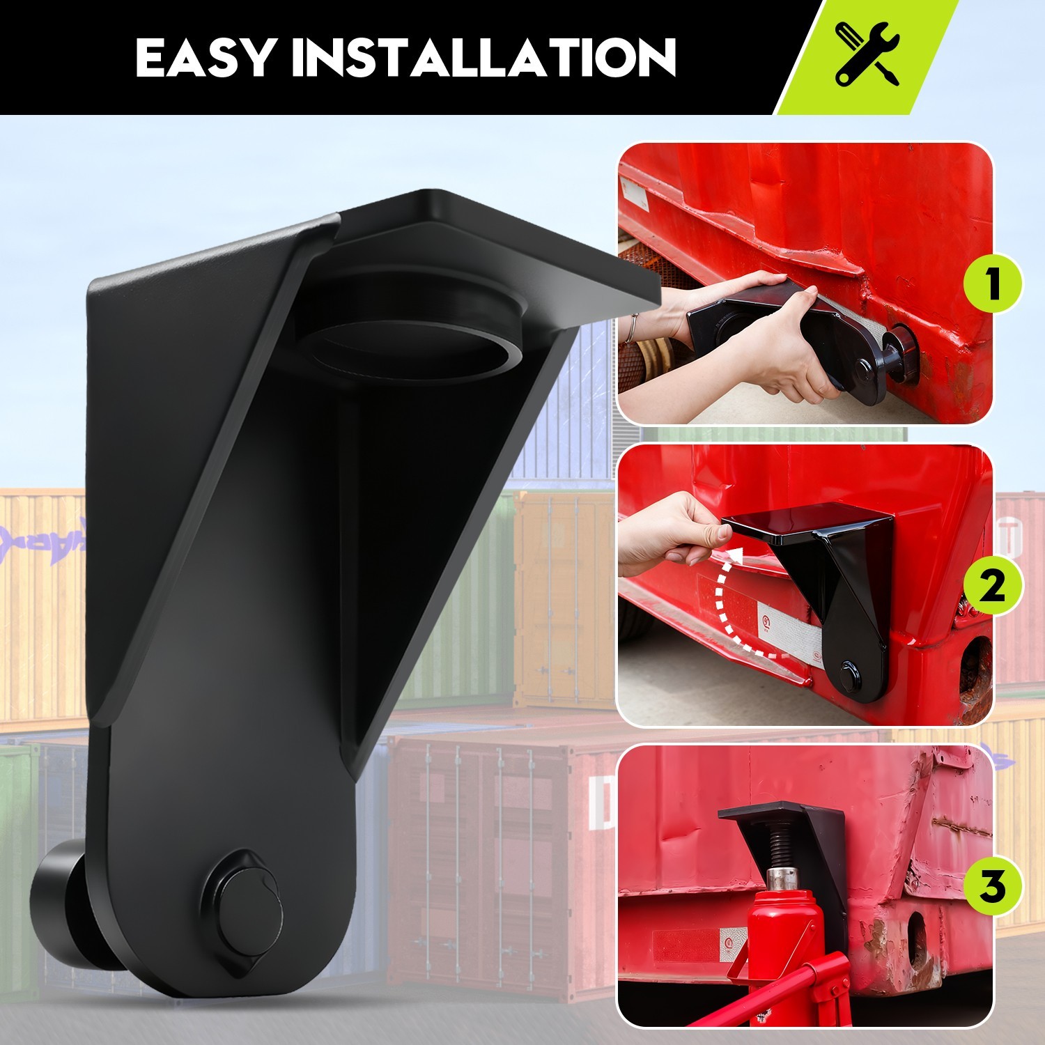 Shipping Container Jack Lug with Circular Limiter,Shipping Container Accessories