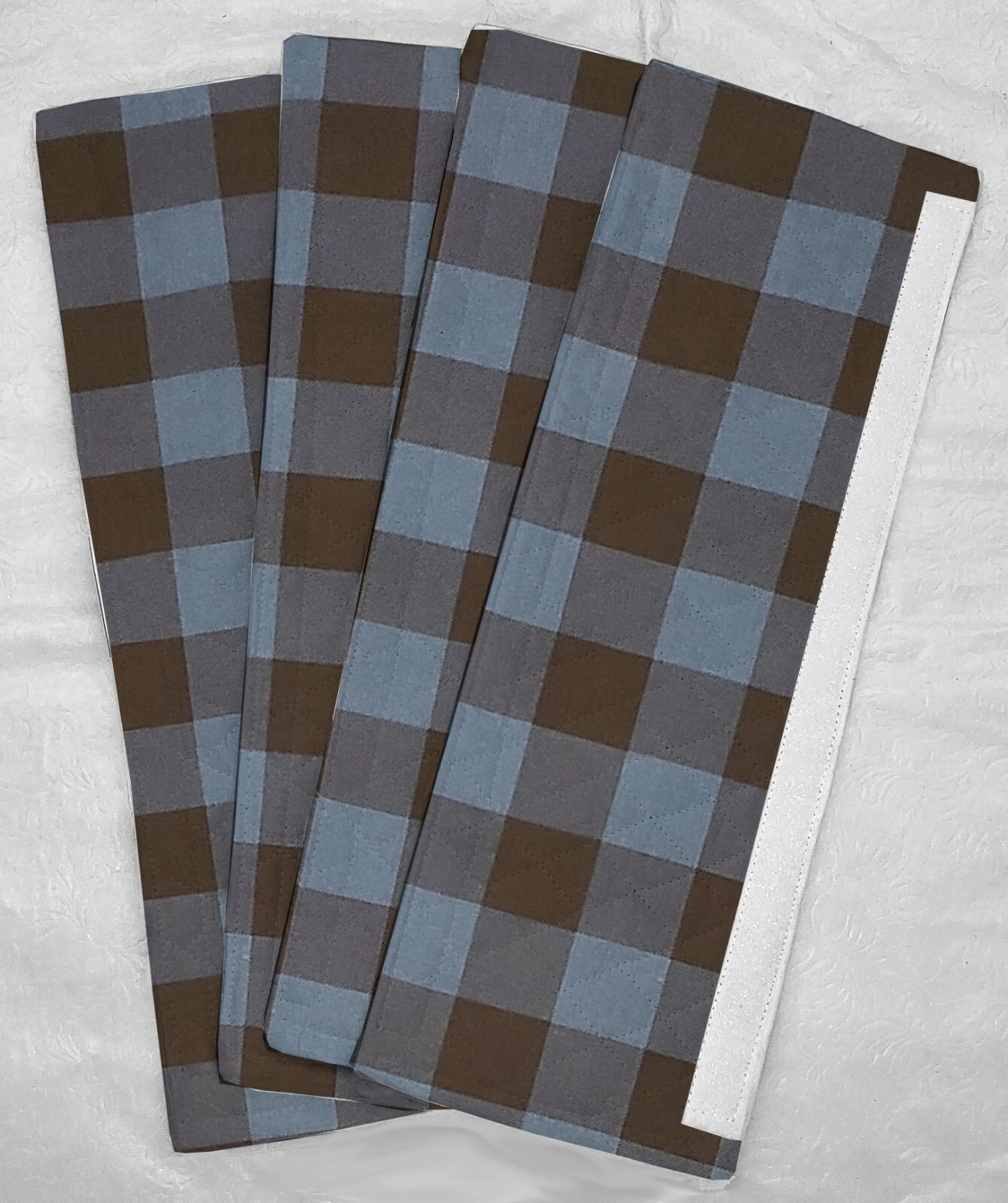 Buffalo Check Plaid Refrigerator Oven Dishwasher Handle Covers (6 Colors)