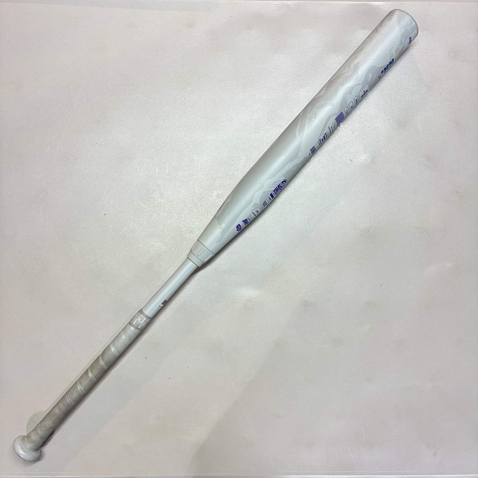 Rawlings Mantra Reverse 2025 Fastpitch -9 Softball Bat 34 / 25 Grey Gray 2 1/4"