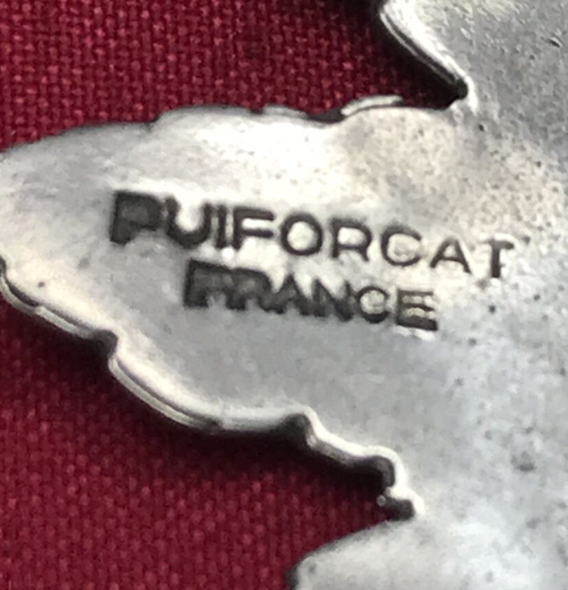 1987 PUIFORCAT FRANCE Sterling Silver 2.75" SNOWFLAKE ORNAMENT