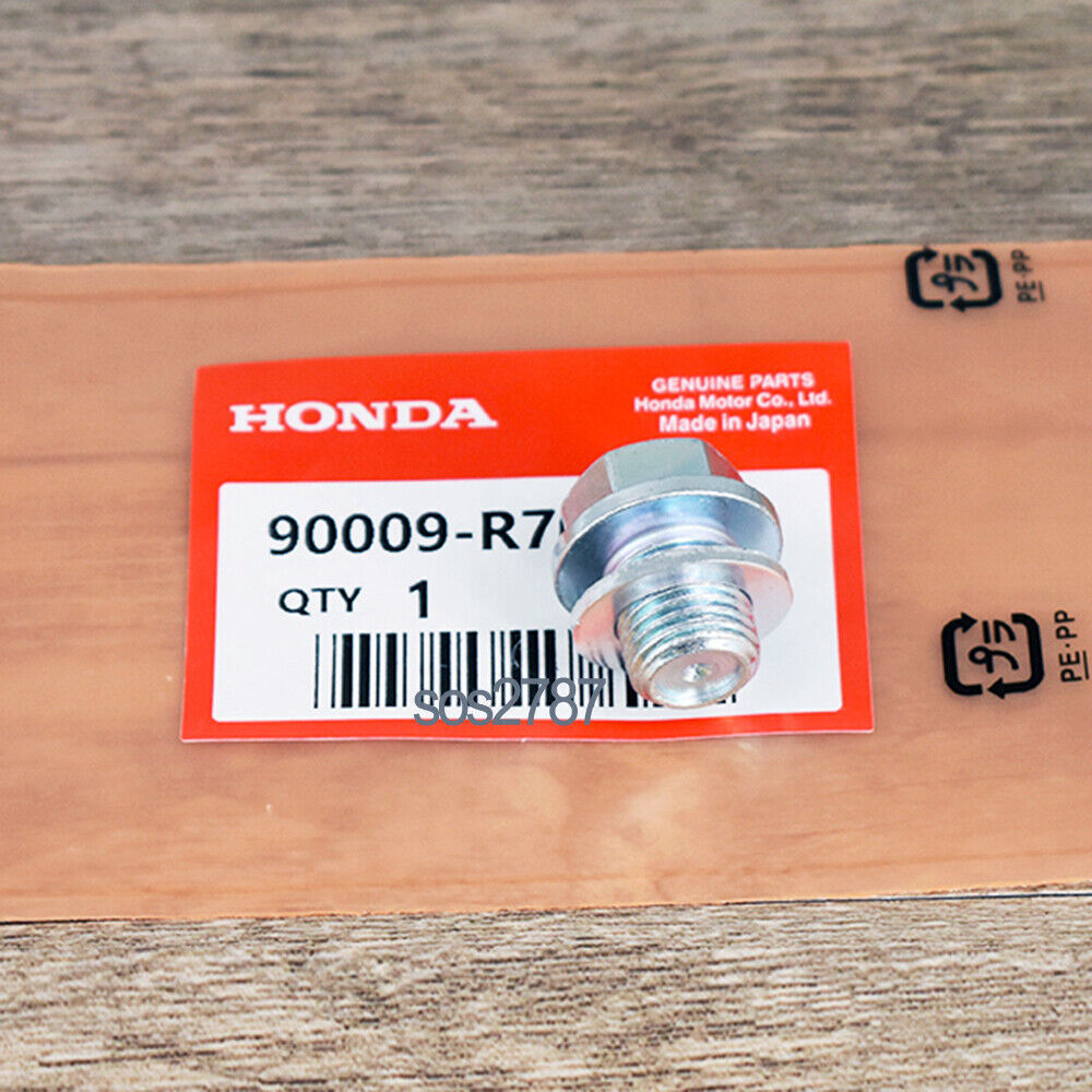 Oil Drain Sump Bolt Plug 90009-R70-A00 For Honda Civic MK3 MK5 MK7 Accord MK6 US