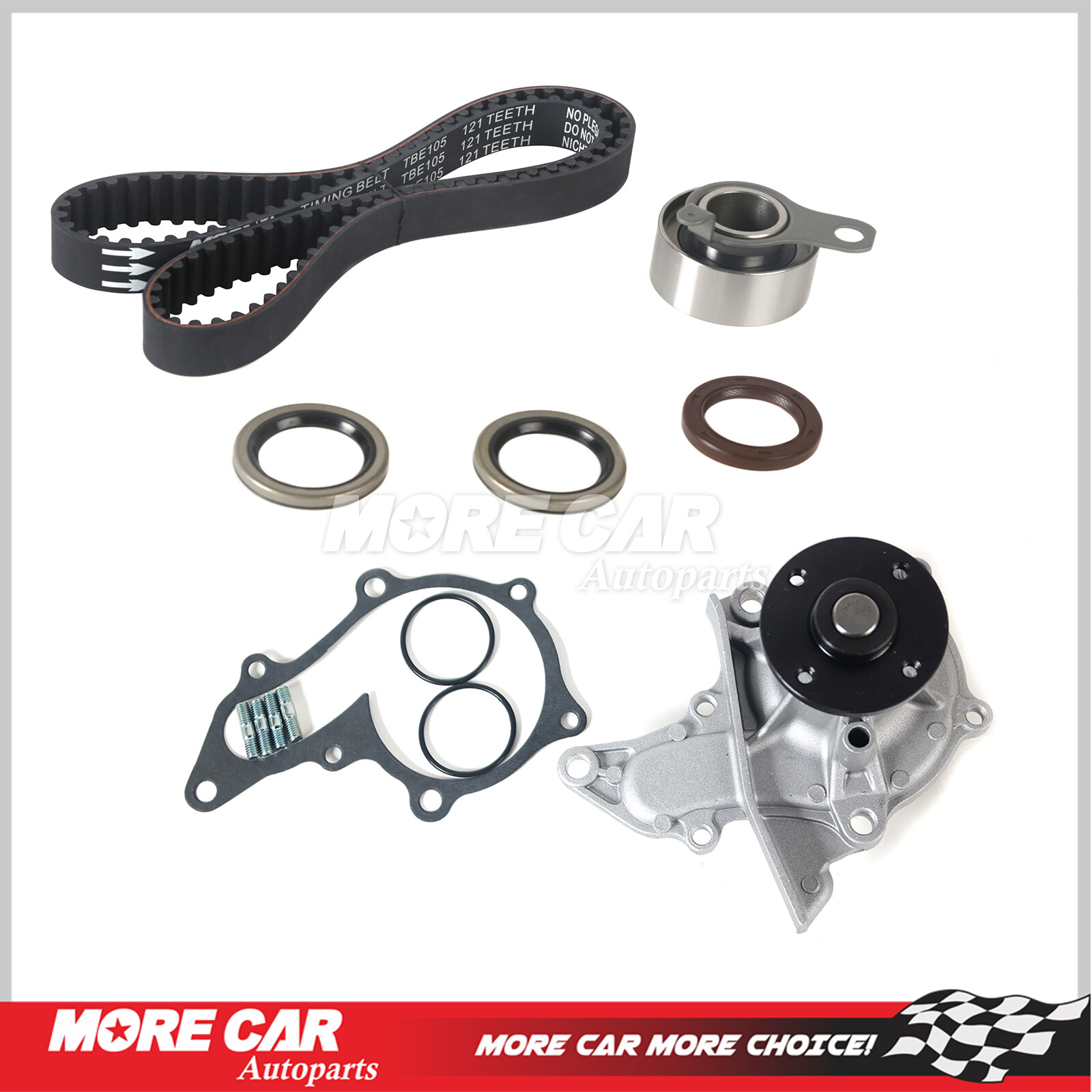 Timing Belt Kit Water Pump for 1993-1997 Geo Prizm Toyota Celica Corolla 1.8L l4