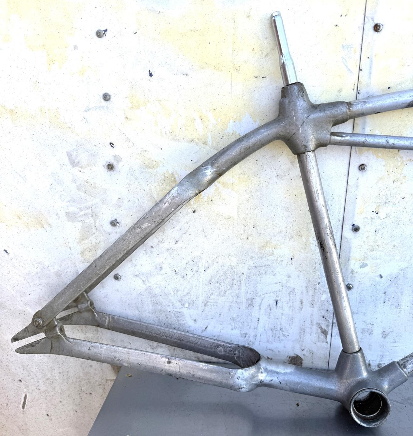 antique prewar Montgomery Wards DURALIUM men's frame set Monark Silver King