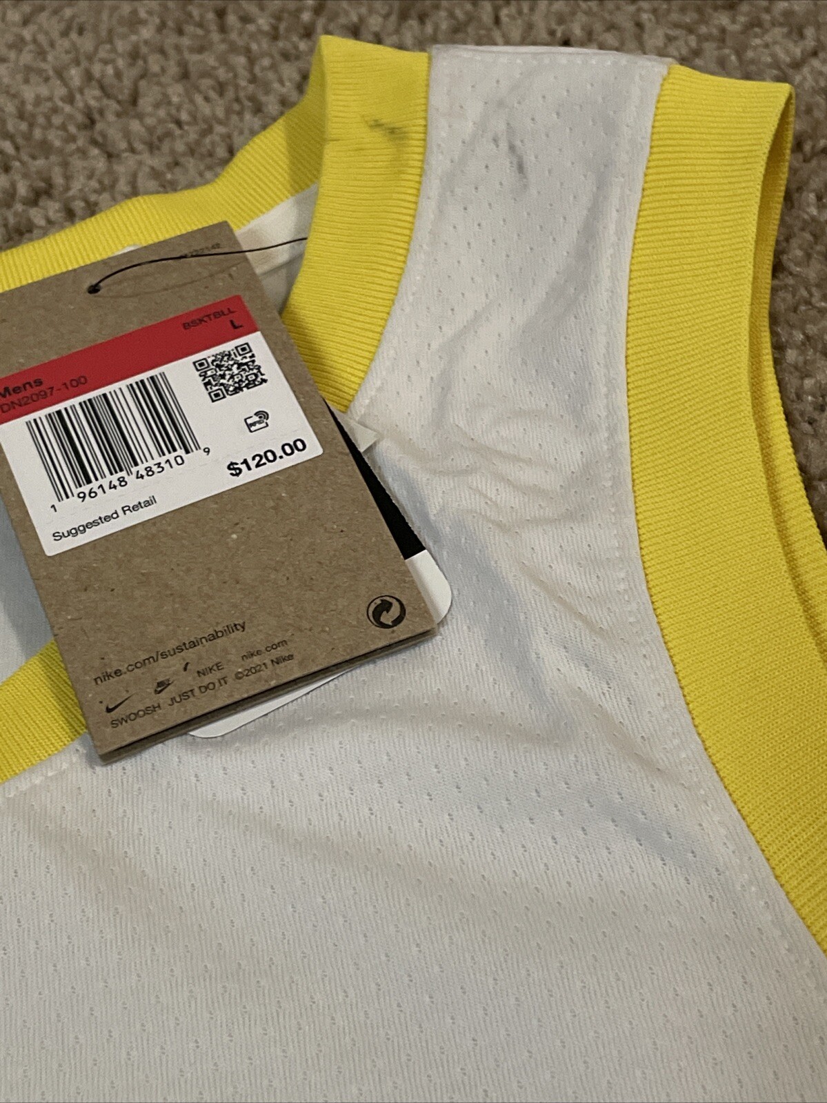 Nike Utah Jazz Donovan Mitchell #45 Jersey Association Edition DN2097-100 Size L