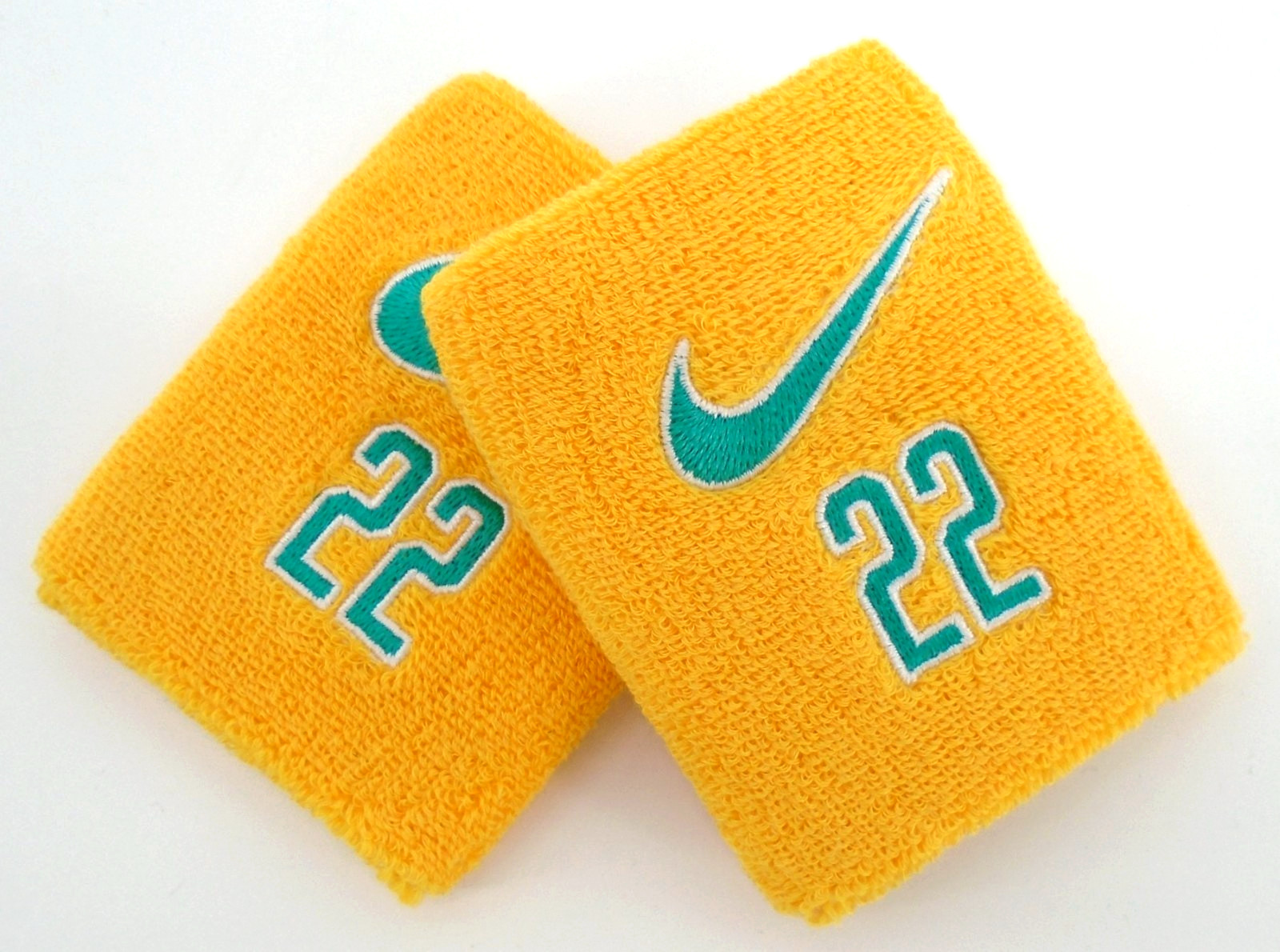 Nike Wristbands Baseball MLB #22 Andrew McCutchen Sundown/New Green