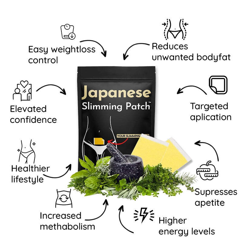 Japanese Shaping Slimming Patch Belly Abdomen Weight Loss Women Burning Fat USA
