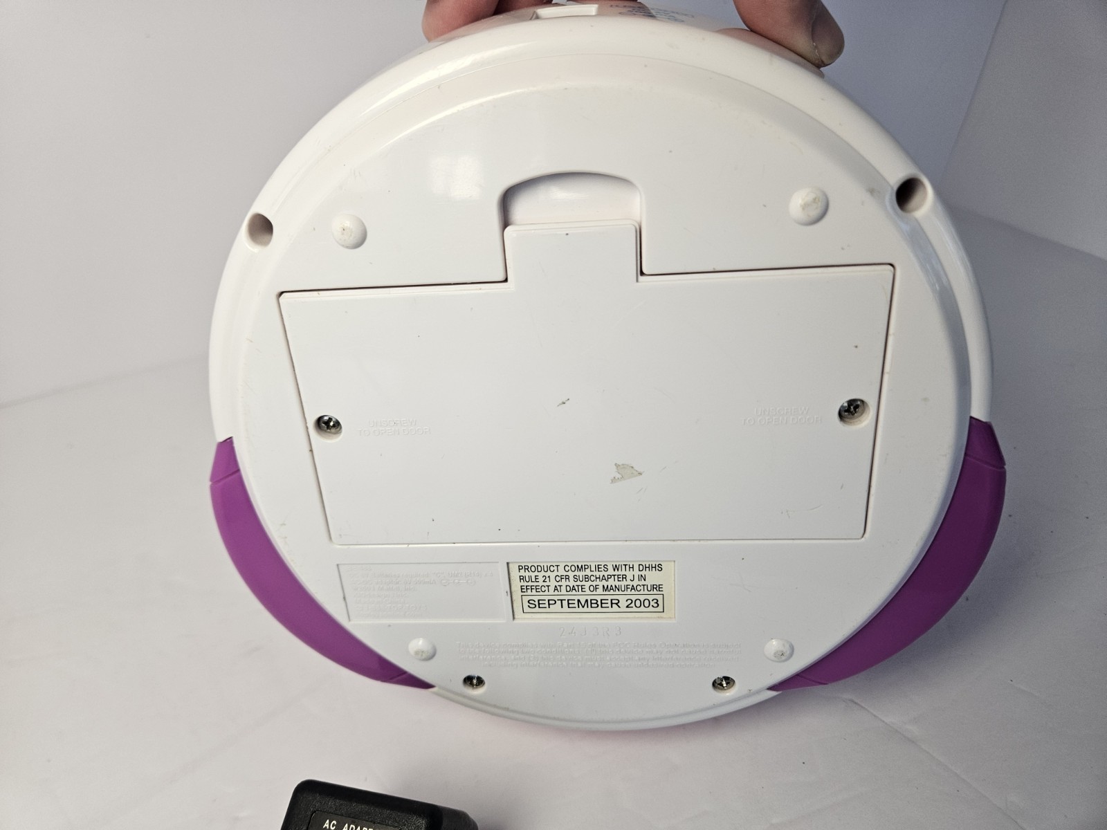 Vintage 2003 Barbie Mattel Karaoke Sing With Me CD Player WORKING TESTED