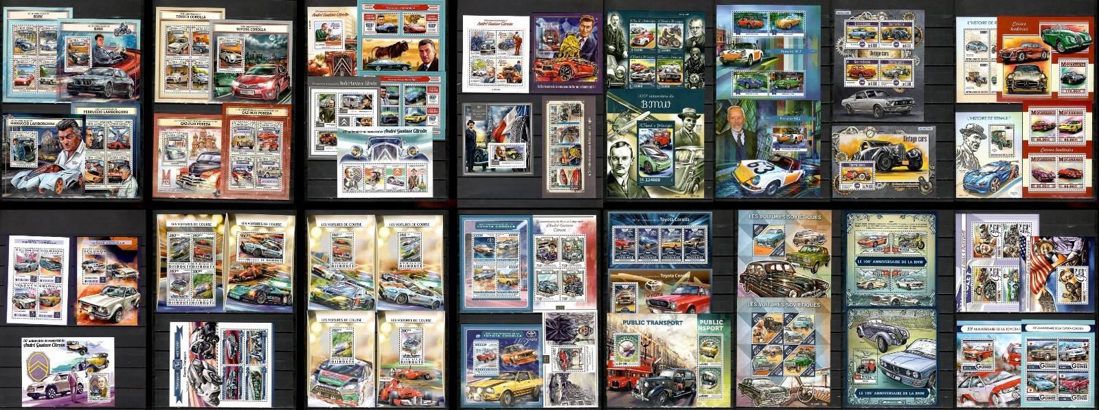 CARS / AUTOMOBILES [Pt.3]  Collection 53 s/s Michel CV 624.50€ MNH #CNA423