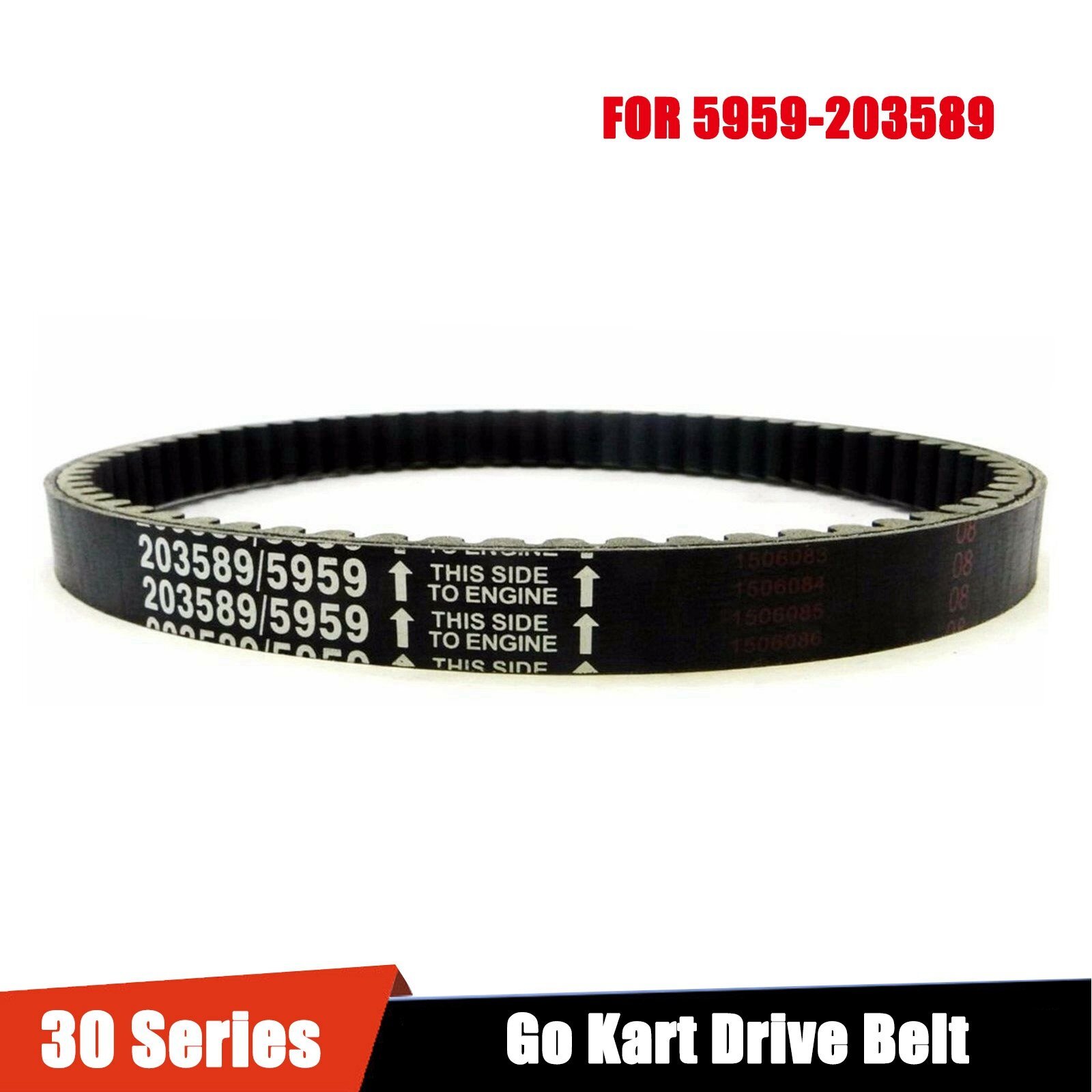 New 30 Series Replaces Manco 5959 / Comet 203589 Go Kart Drive Belt