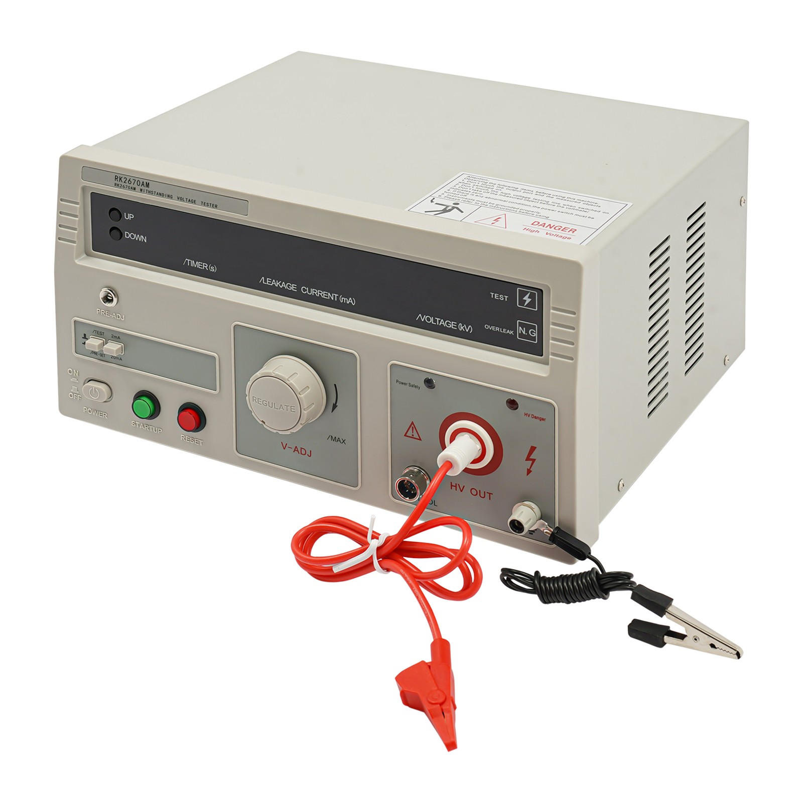 5KV AC Withstand Tester Current Hi-Pot Tester Insulation Resistance Testing Tool