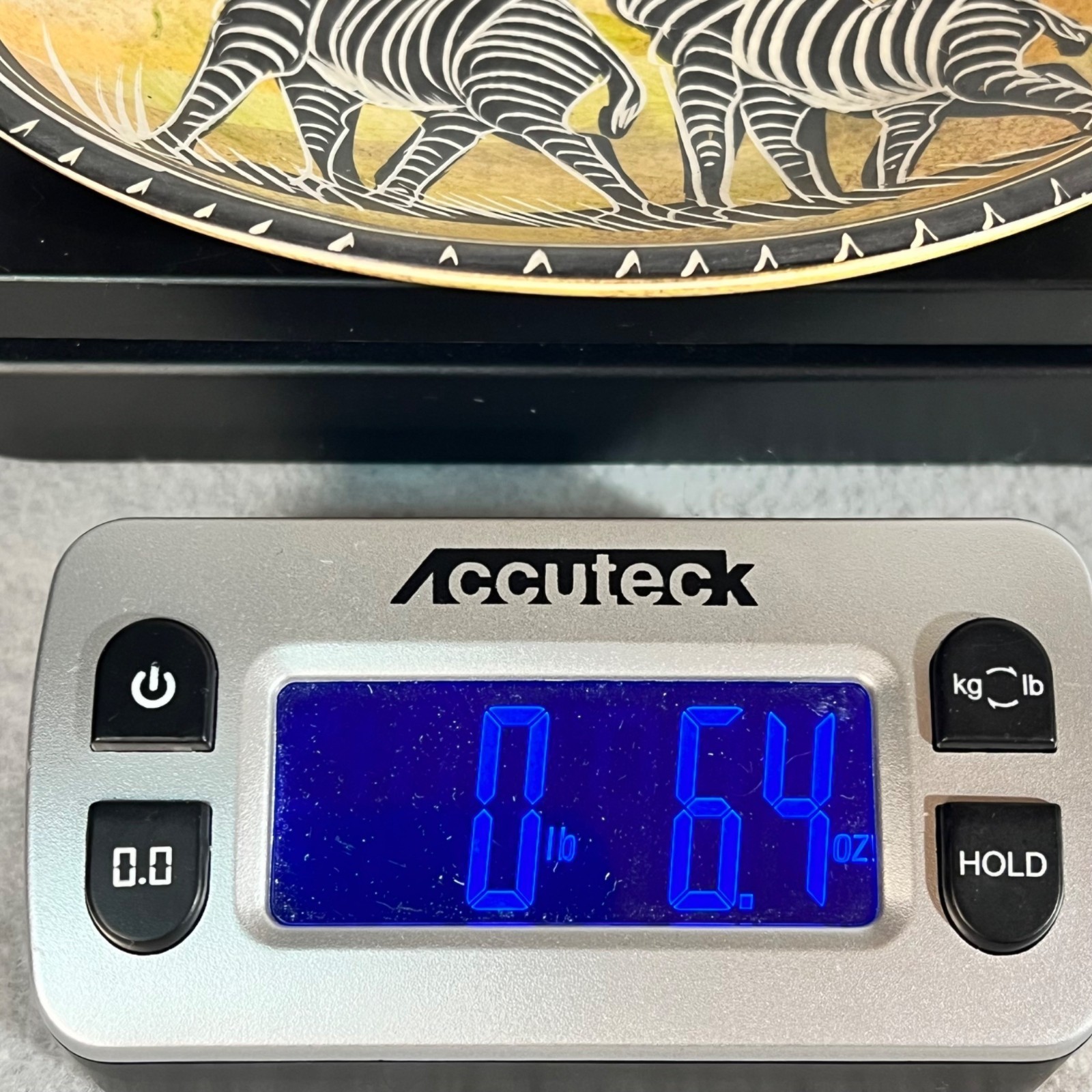 Zebra Oval Trinket Dish Hand Carved Painted Wood Africa Safari Theme Home Decor