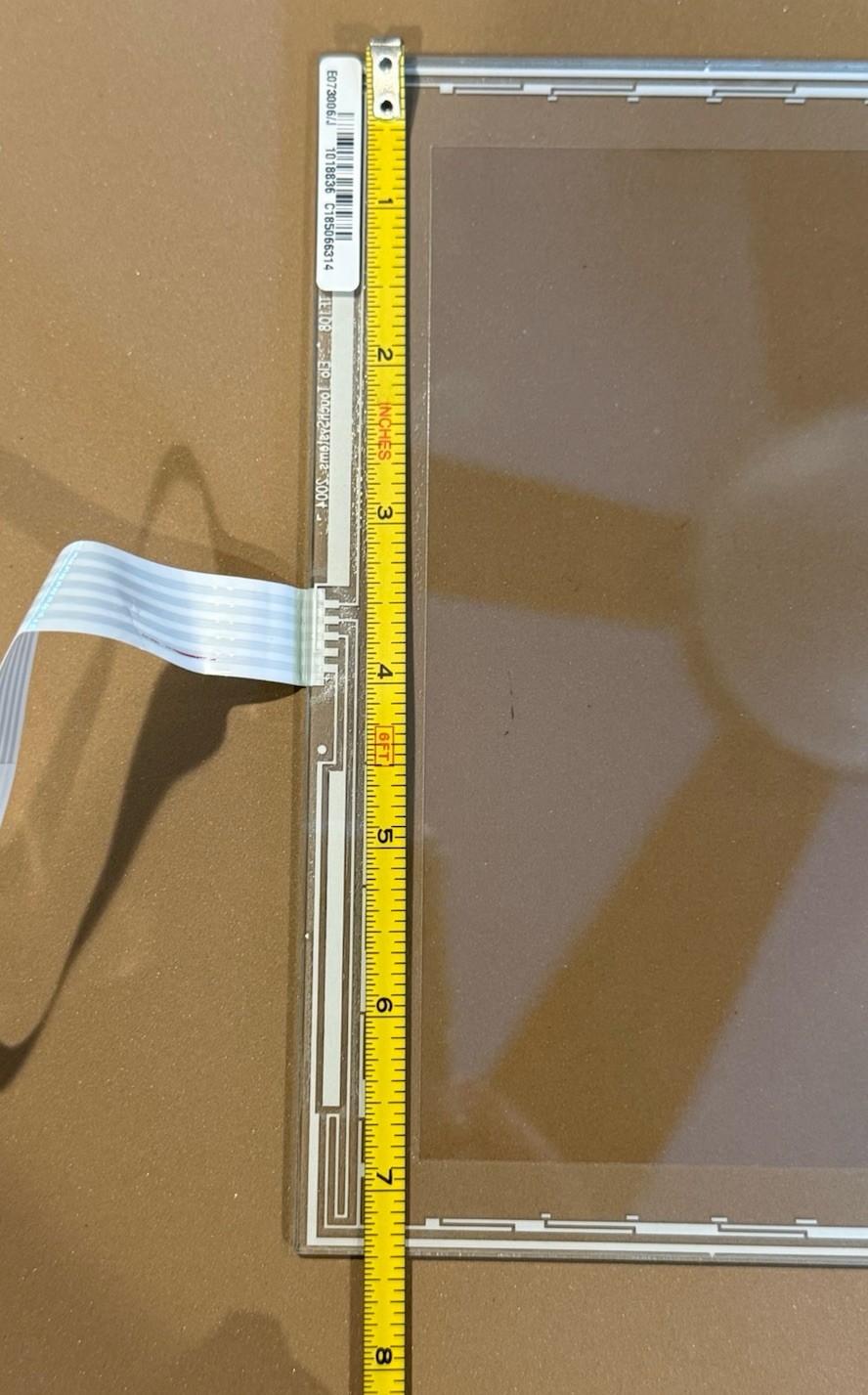 Authentic ELO E073006 ~ Glass Touch Screen Panel ~ SCN-A5-FLT10.4-Z03-0H1-R