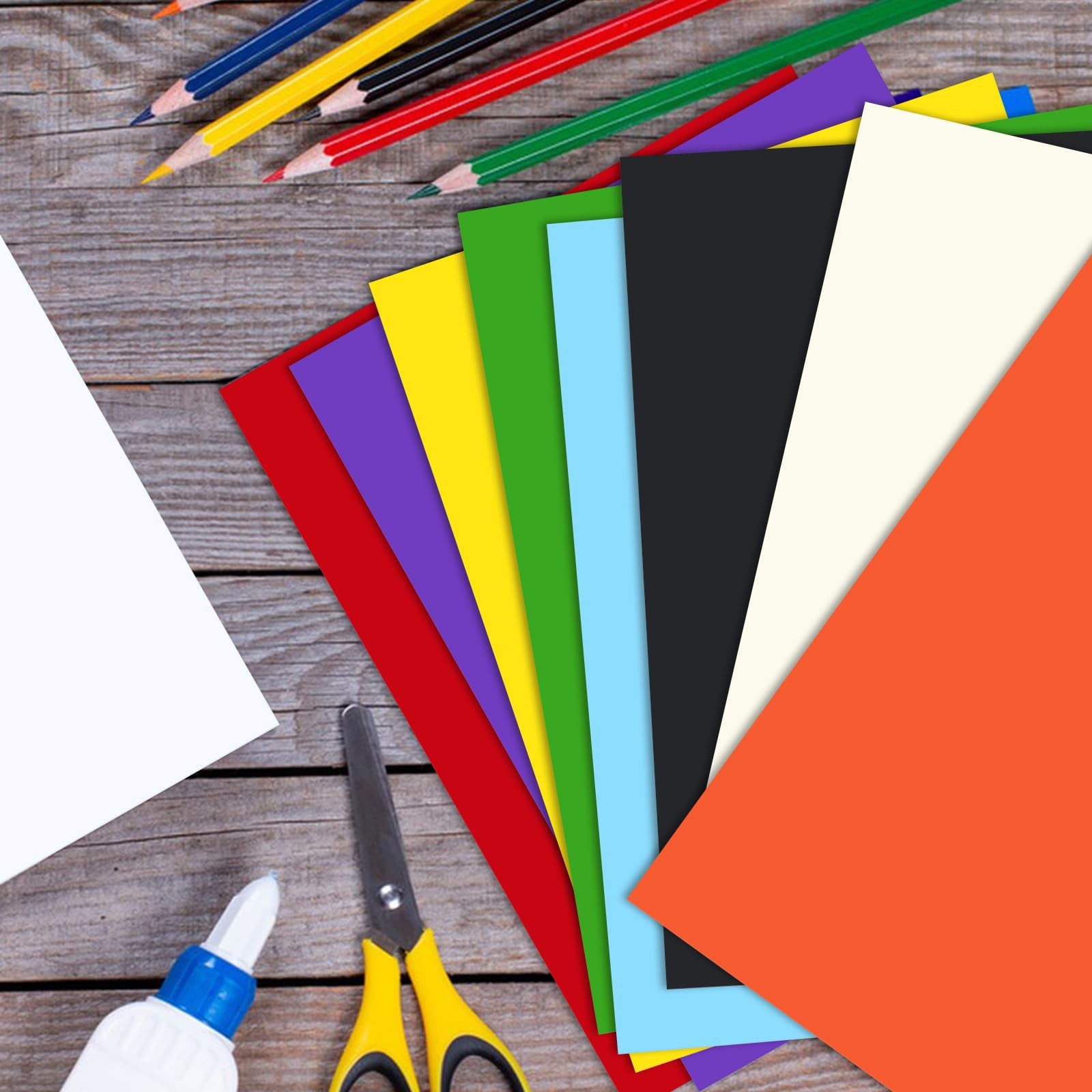 Cardstock 8.5" X 11 ",Cardstock Paper 85 Lb/230 Gsm,Colored Card Stock for Print