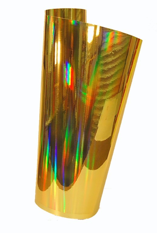 Gold Rainbow Oil Slick Sign Plotter Vinyl Film