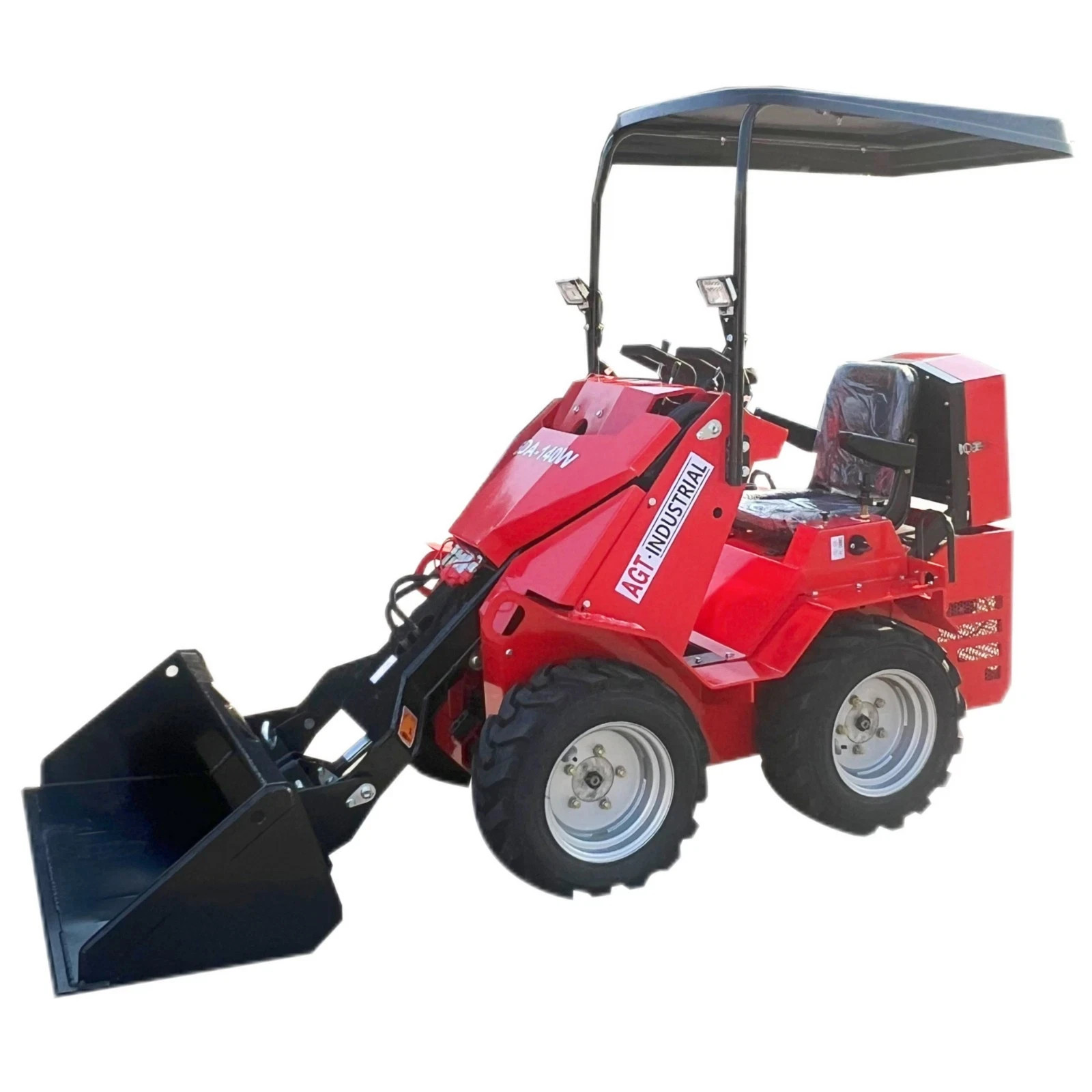 AGT SDA-140W mini skid steer compact wheel loader ride-on