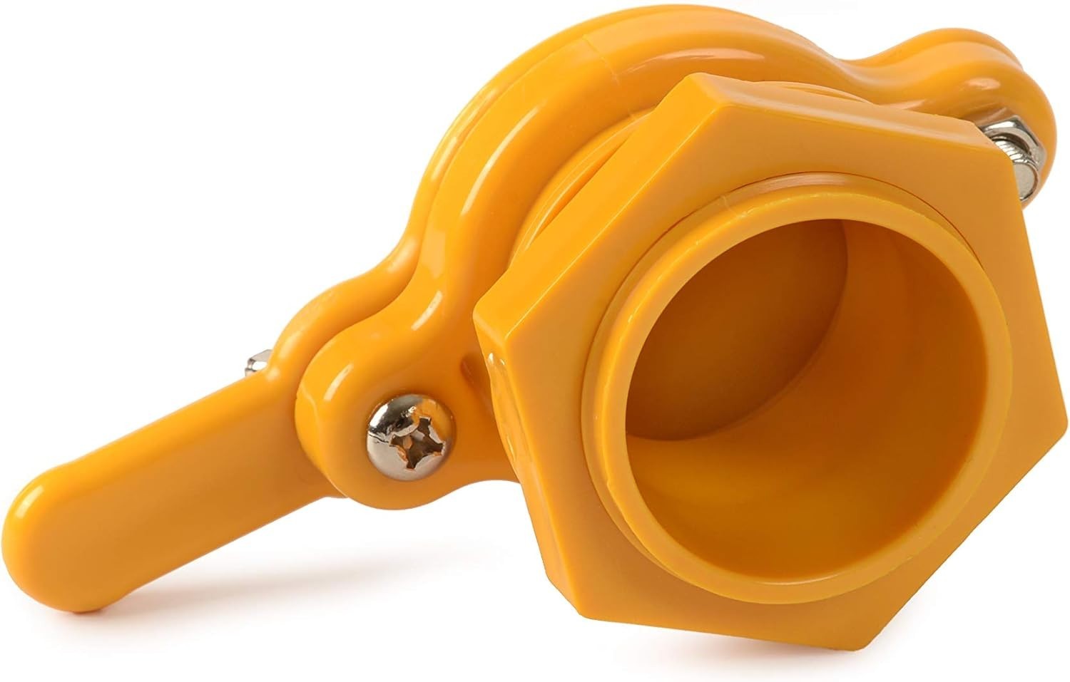 Yellow Light Honey Gate Valve Set – 2 Durable Valves for Safe Honey Harvesting