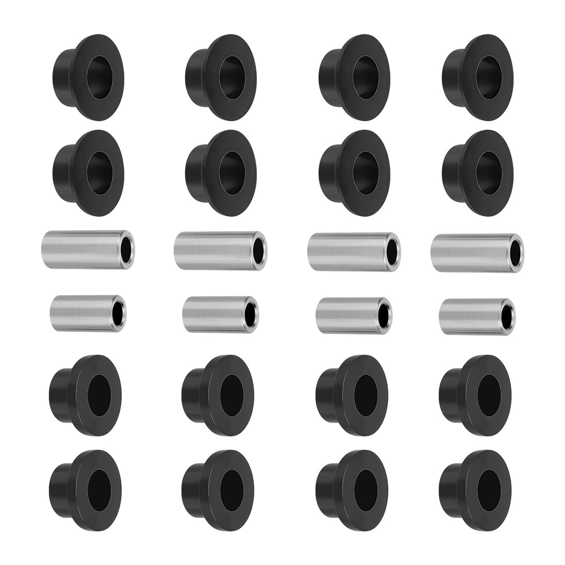 Front& Rear Shock Bushing Sleeve Kit for Polaris Ranger 500 570 700 800 900 1000
