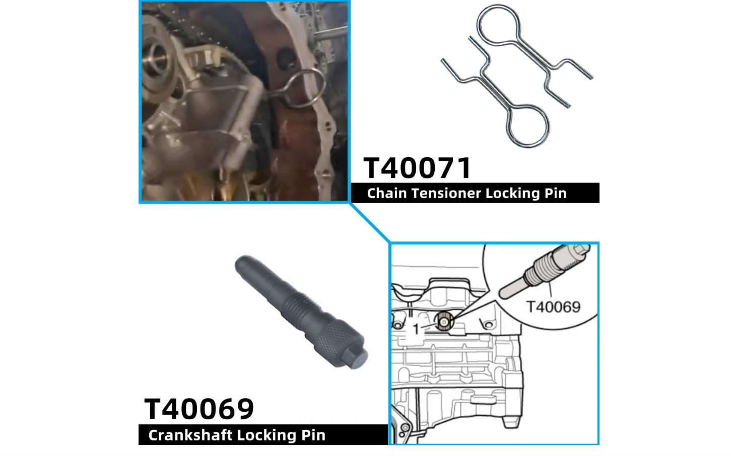 Timing Tool Kit Replacement for Audi VW 2.0 2.4 2.8 3.0T 3.2 4.2 5.2 16PC KIT