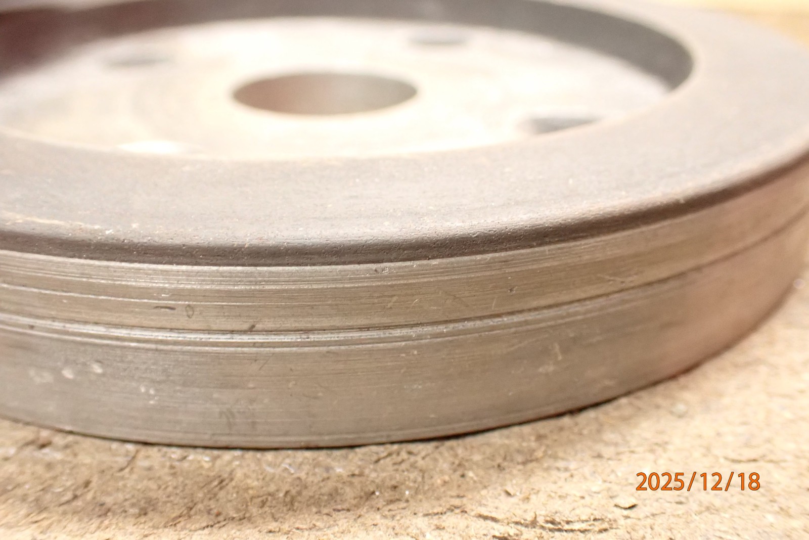 2, OLDER 6" TOOL GRINDER DIAMOND WHEELS