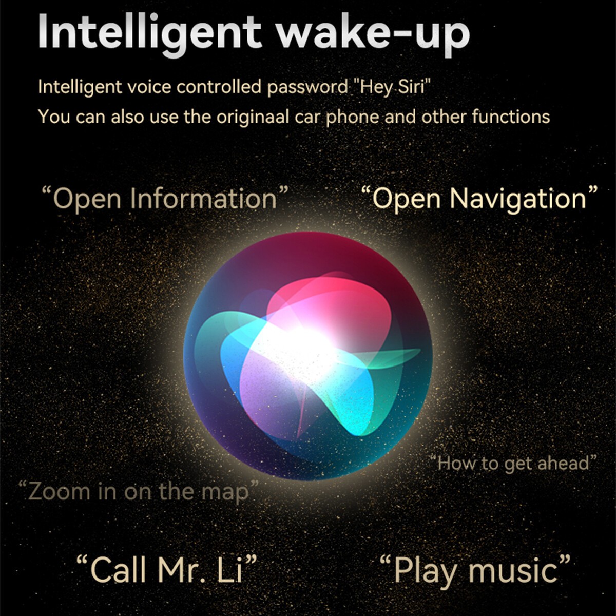 Wireless CarPlay Adapter for Apple iPhone & Android Auto USB Adapter Plug & Play