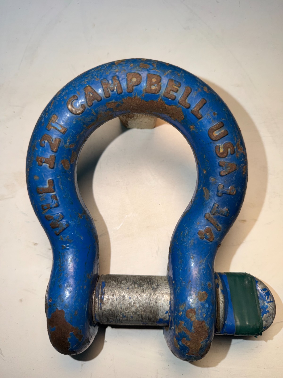 12 Ton Shackles Clevises Campbell 1-1/4" used 22 available, Free Shipping