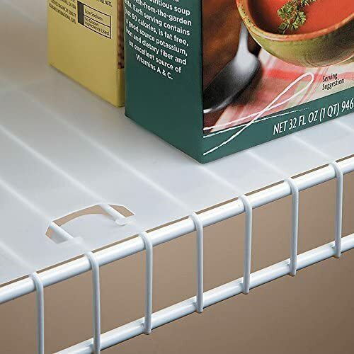 Shelf-It Shelf Liner for 16" Wire Shelving with Locking Tabs - 10 Foot Roll