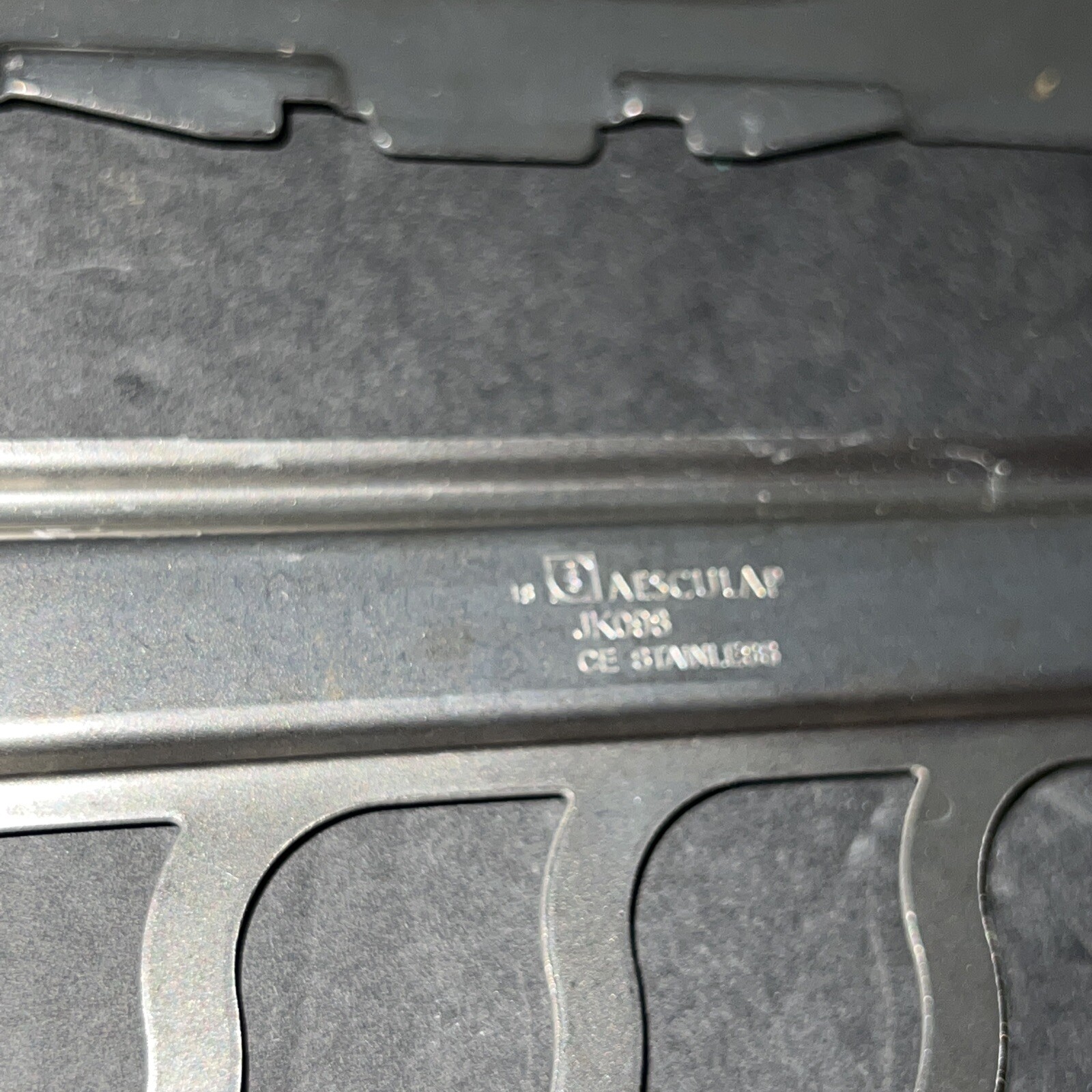 Lots of 10 Aesculap Universal Filter Retention Plate Sterilization Case JK098