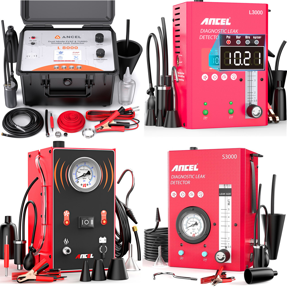 ANCEL Offical🔥EVAP Smoke Machine Automotive Leak Detector Diagnostic Tester Kit