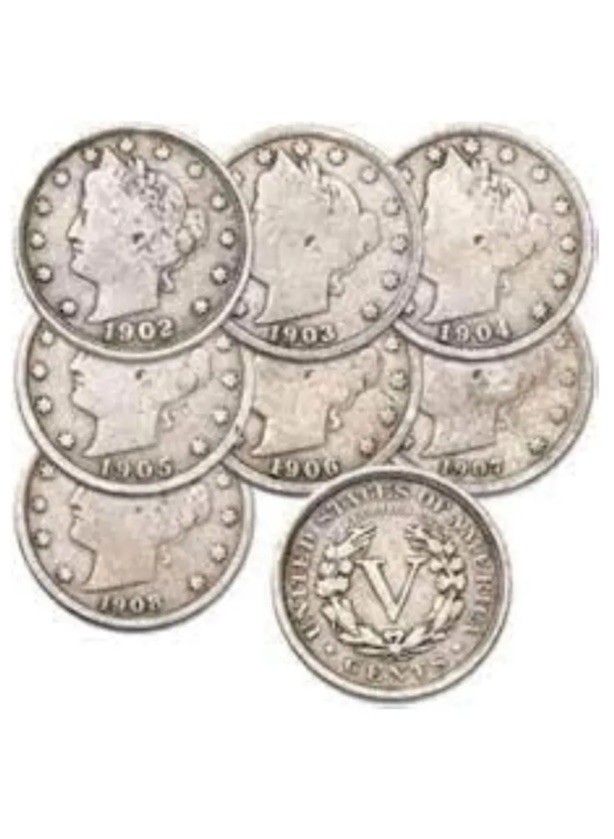 JEM’s get to know us special! Liberty “V” nickel before 1913 only 1.99 free S&H