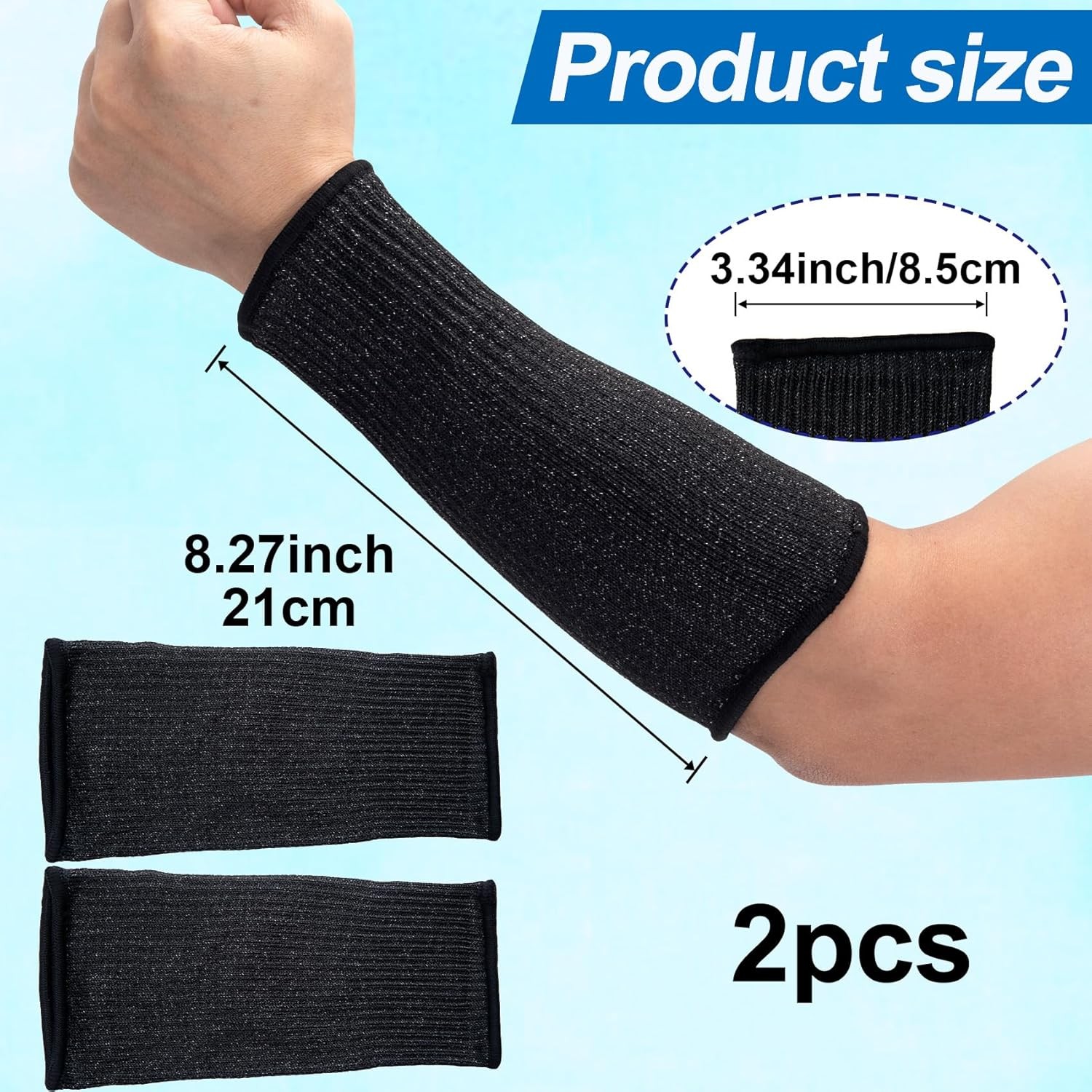 Cut Resistant Sleeves for Arm Protection, Bite-Proof Forearm Protector, Gardenin