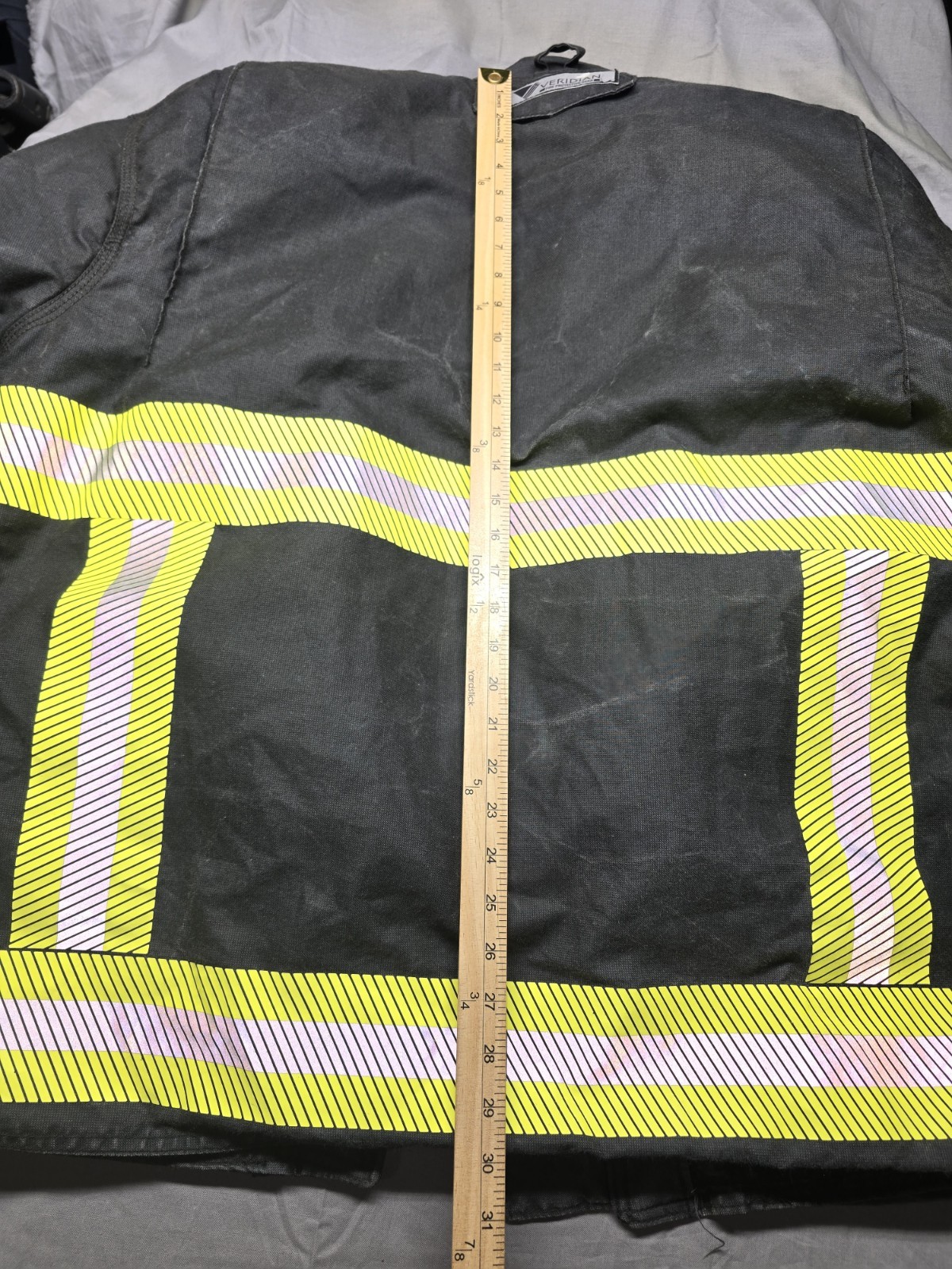Veridian Firefighter Turnout Coat 46L Large Long NFPA Bunker Gear Fire Jacket