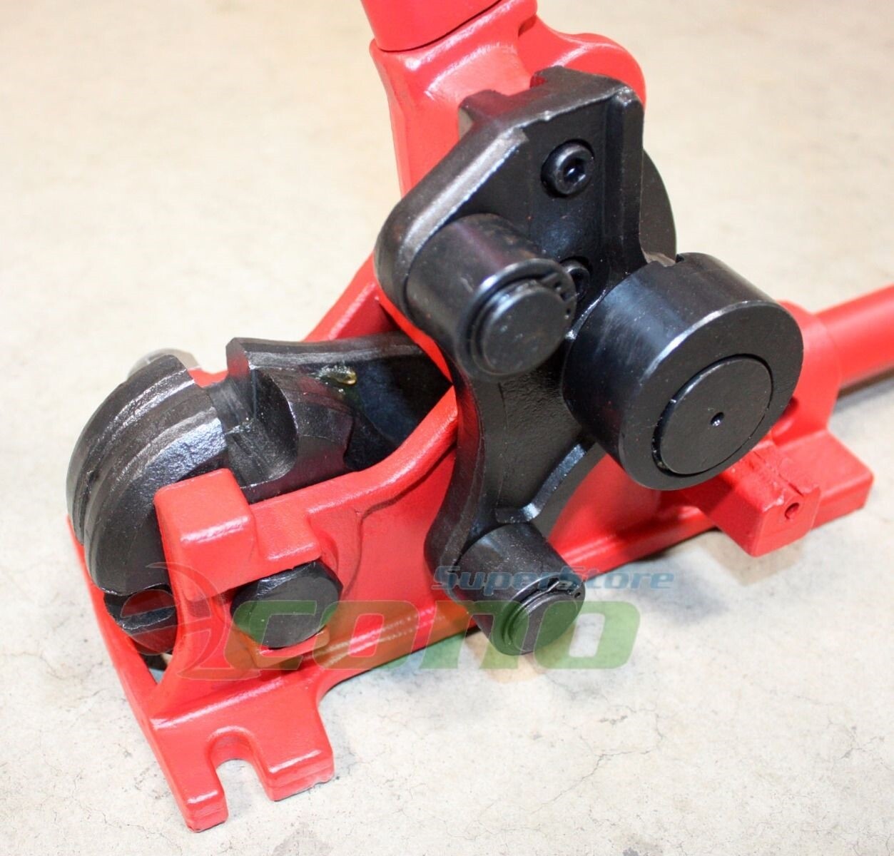 52" Manual 3/4" Rebar Bender & 5/8" Cutter #5 Cutting & #6 Rebar 90° 180° Bends