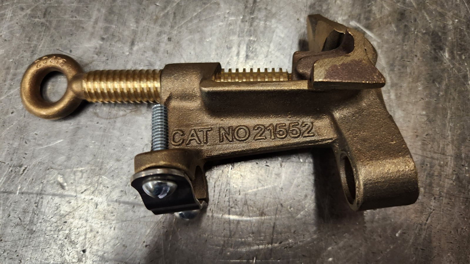 Hastings 21552 Clamp Bronze C Style Cable Ground Grounding Jumper Part NEW