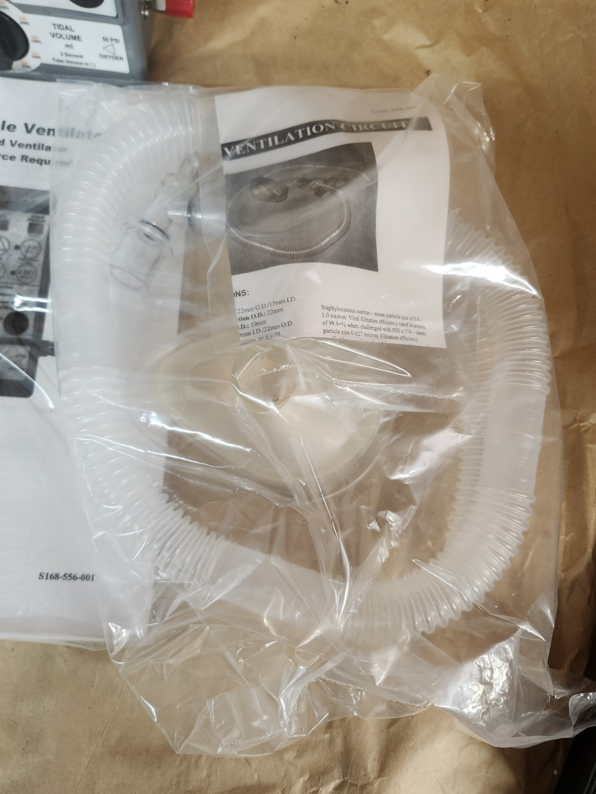 Allied Healthcare Ventilator EPV100 in open box with Power Supply Never Used