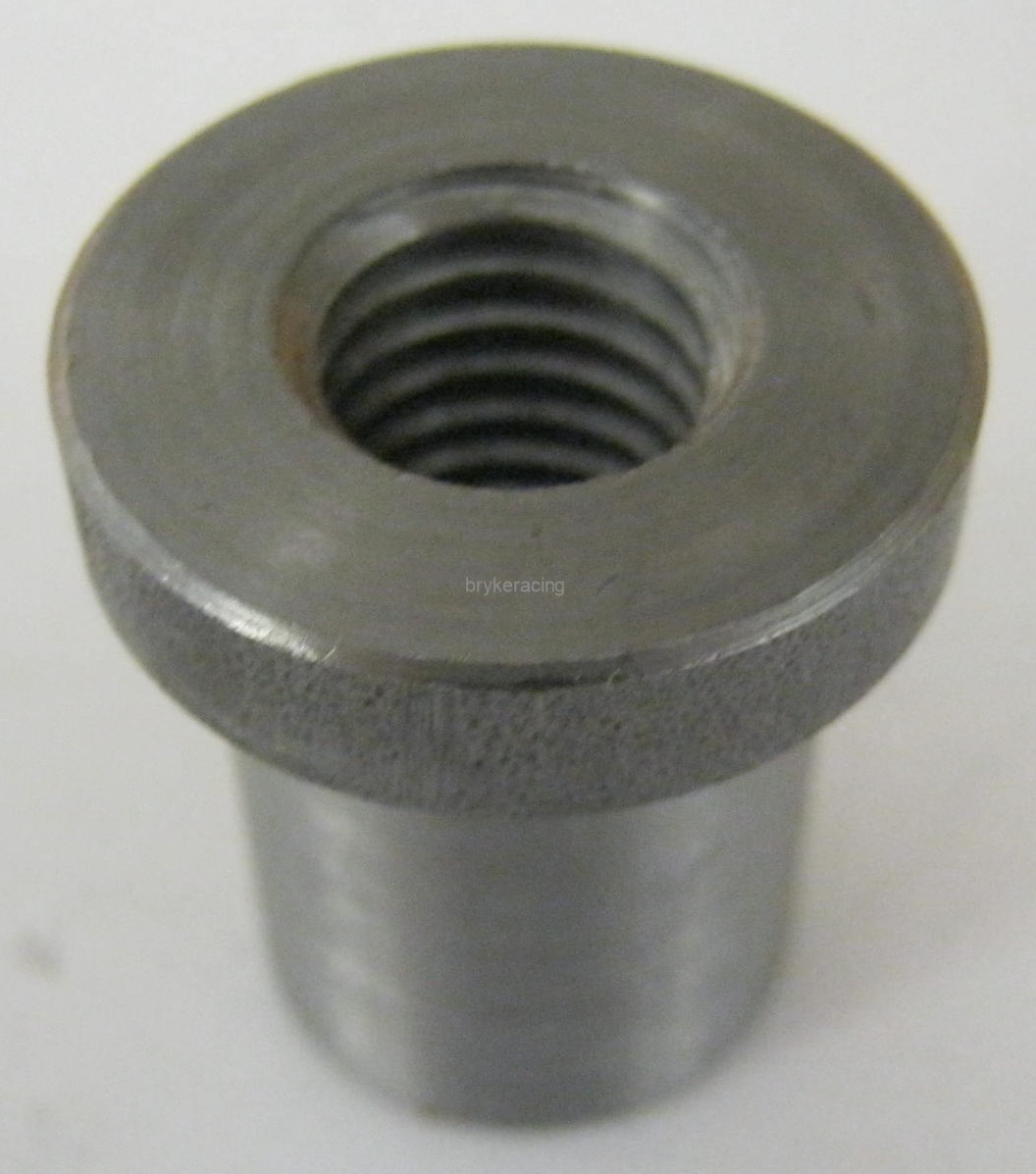 Weld on Nuts 1/2"-13 Thread LONG Threaded Nut Steel Chassis Mount Tab Pack of 4