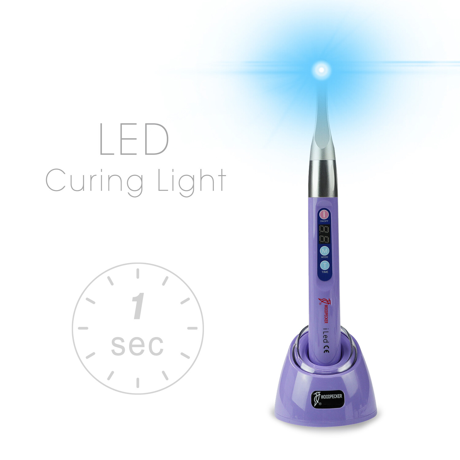 Woodpecker Dental iLed Max 1 Second Curing Light LED Curing Lamp 2600mw/cm²