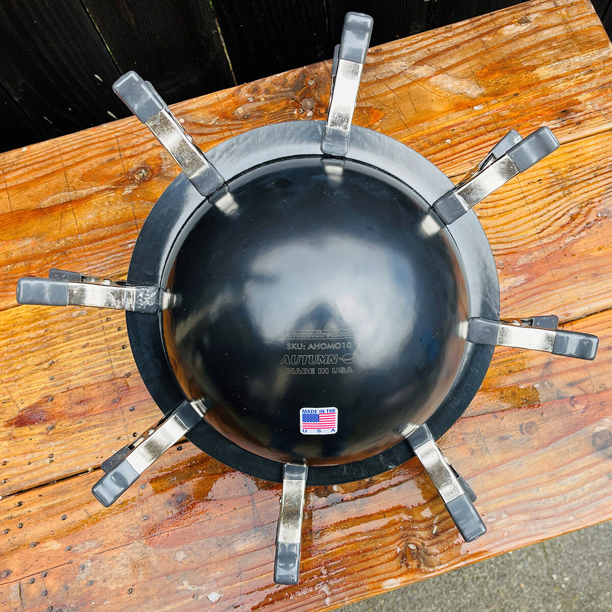 AUTUMN Ball Sphere Mold, Concrete Cement Orb Mold, Garden Decor Mold