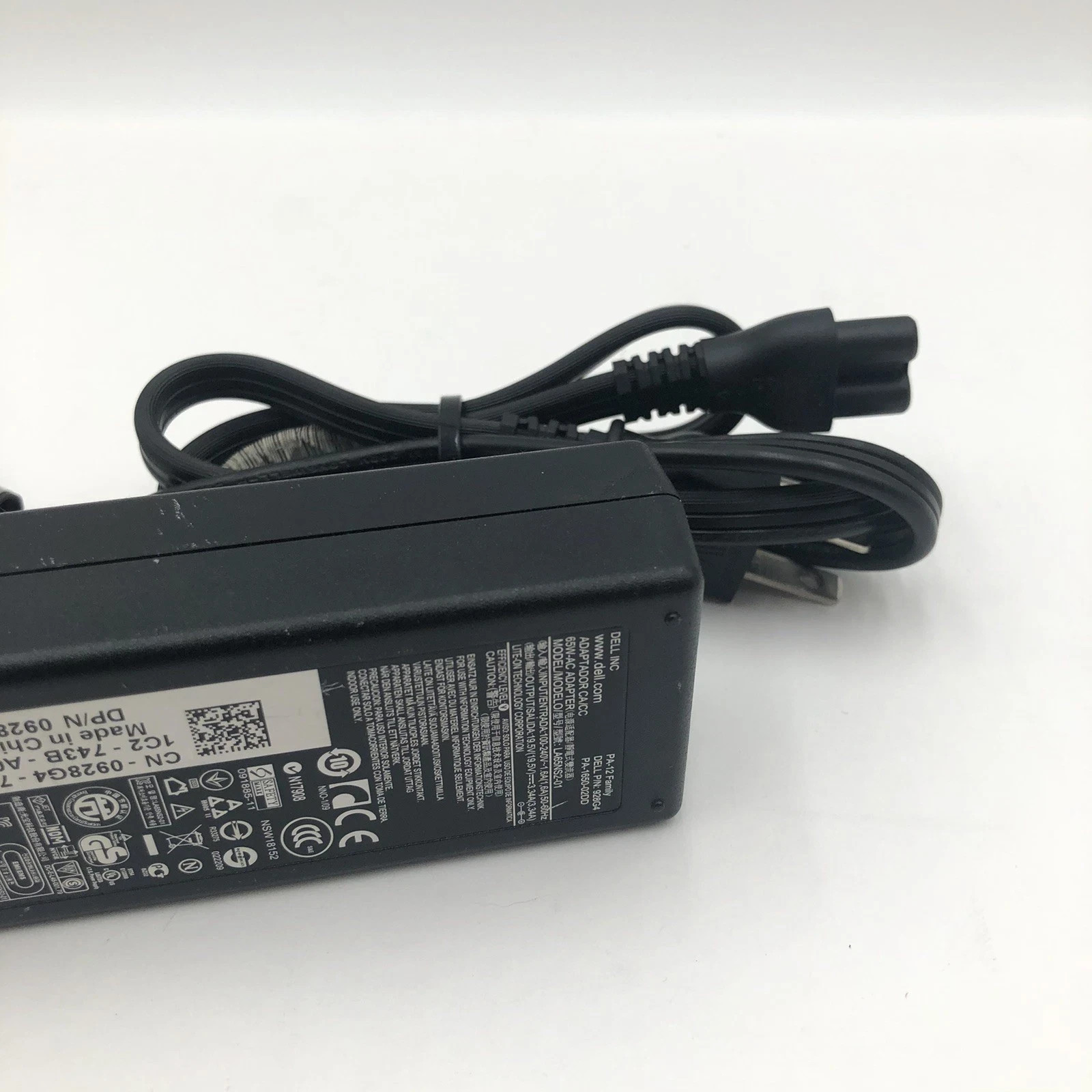 TESTED Genuine Dell 65W Latitude E5470 E5480 E5400 Laptop AC Adapter Charger !