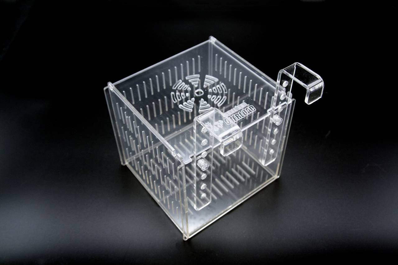 Aquarium Overload Clear Acclimation Breeder Mushroom Quarantine Box Free US Ship