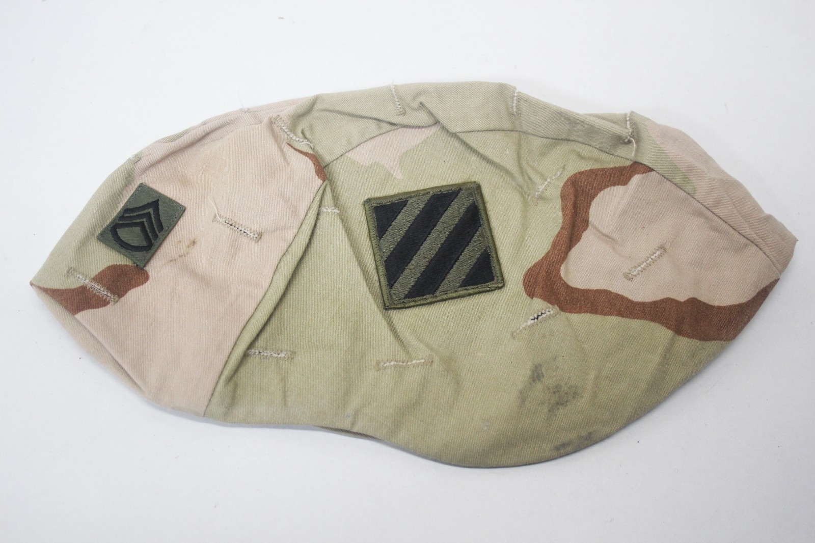 1990s modified helmet cover MEDIUM 3rd Infantry MEDIUM GWOT PASGT
