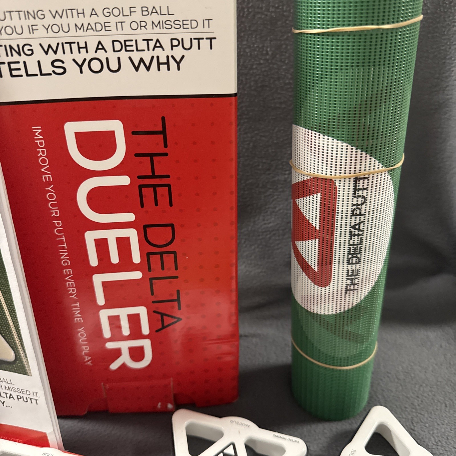 The Delta Dueler And The Delta Putt Training Aid & Game/Improve Your Putting