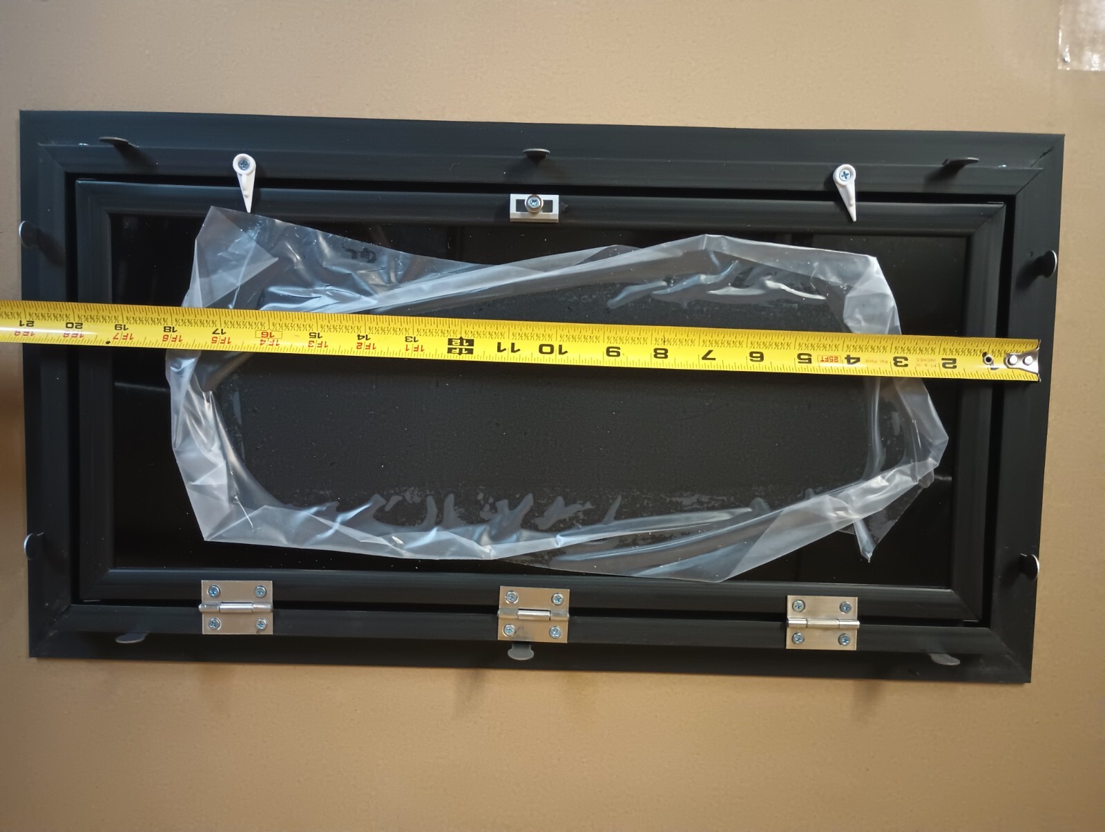 (4) Four Tinted Deer Hunting Blind Windows