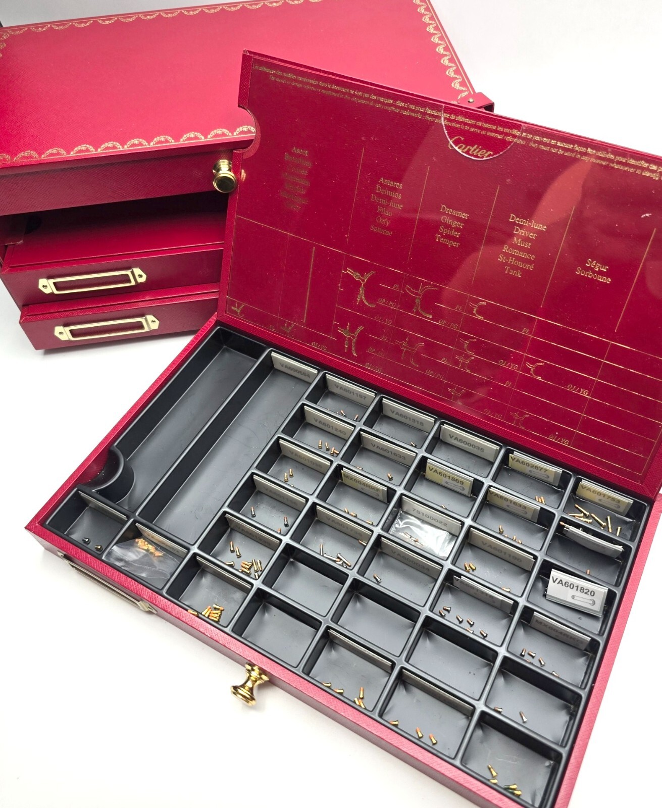 NEW! Auth Cartier Screws Replacement - Gold - Vintage Woods - $35/each