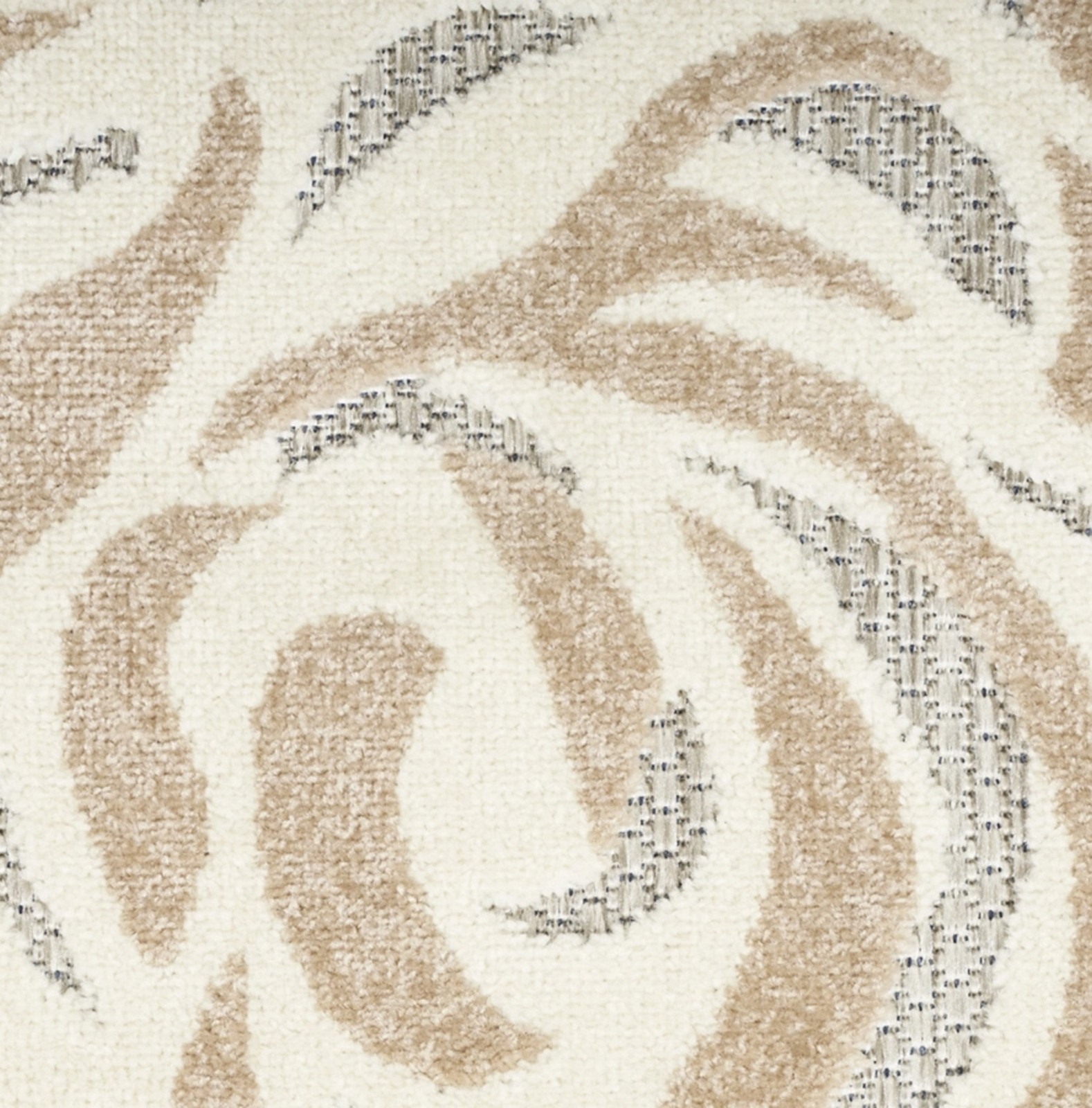 Nourison Home Splash Rose Floral 5'x8' Indoor Outdoor Rug Blue Gray Patio