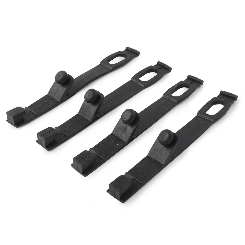 4X Headlight Rubber Straps For Dirt Bike Motorcycle Headlight Fix Brackets Strap