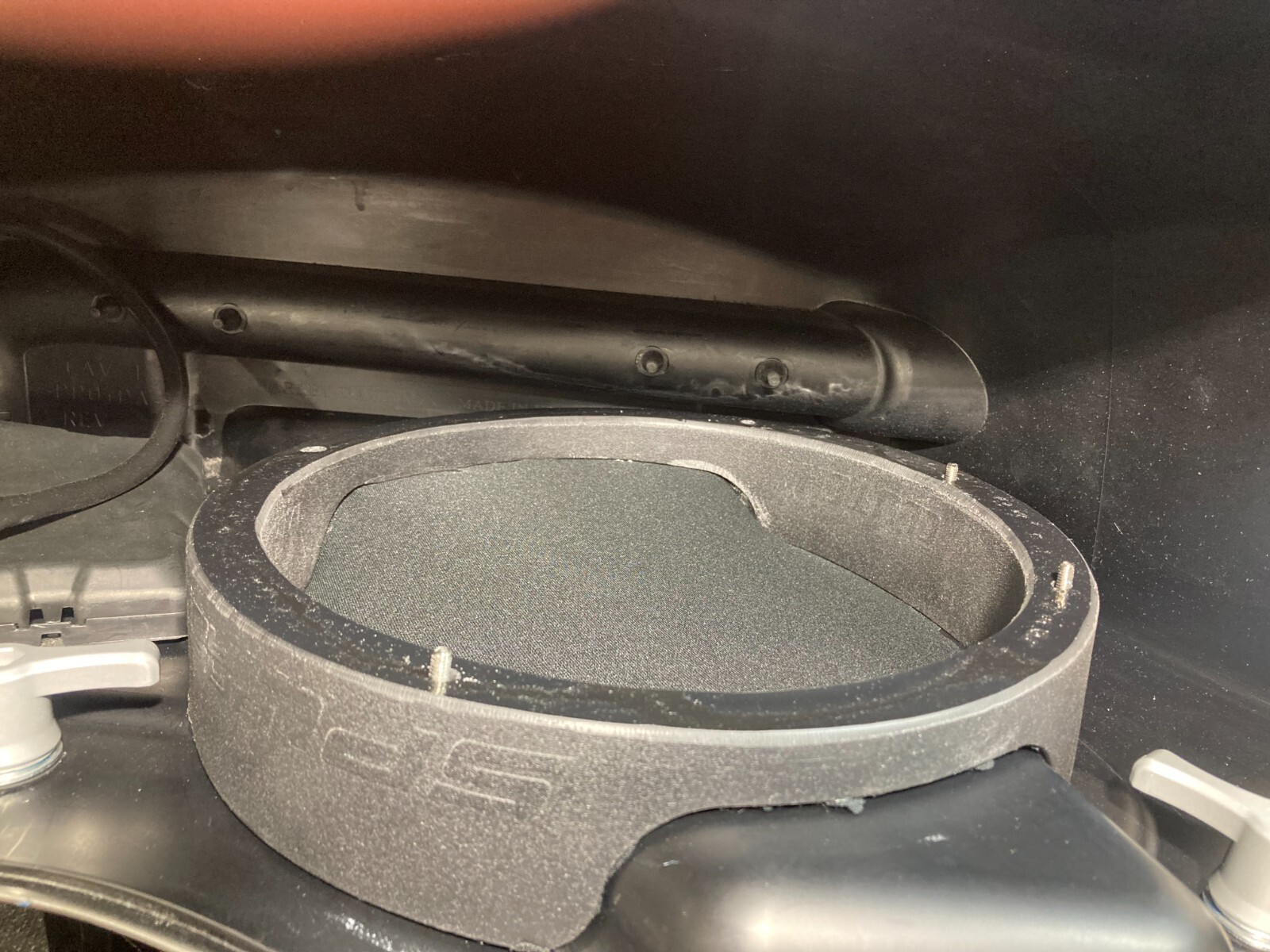 2024 10" Mid-mount Harley Saddlebag Speaker Mounting Ring Adapters