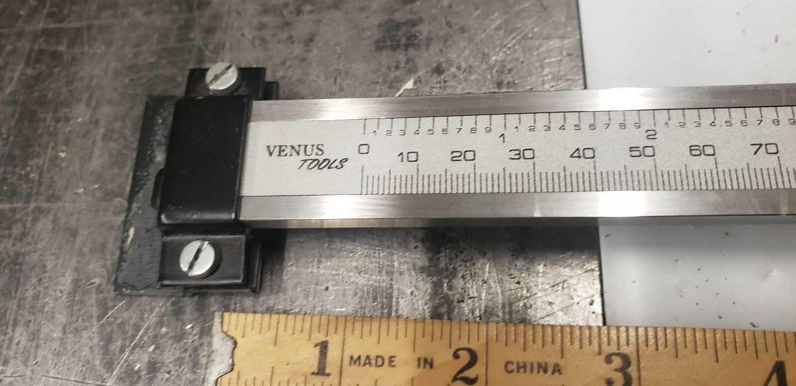 Venus Tools 24" (600mm) Stainless Electronic Sliding Caliper Depth Gage Tool.