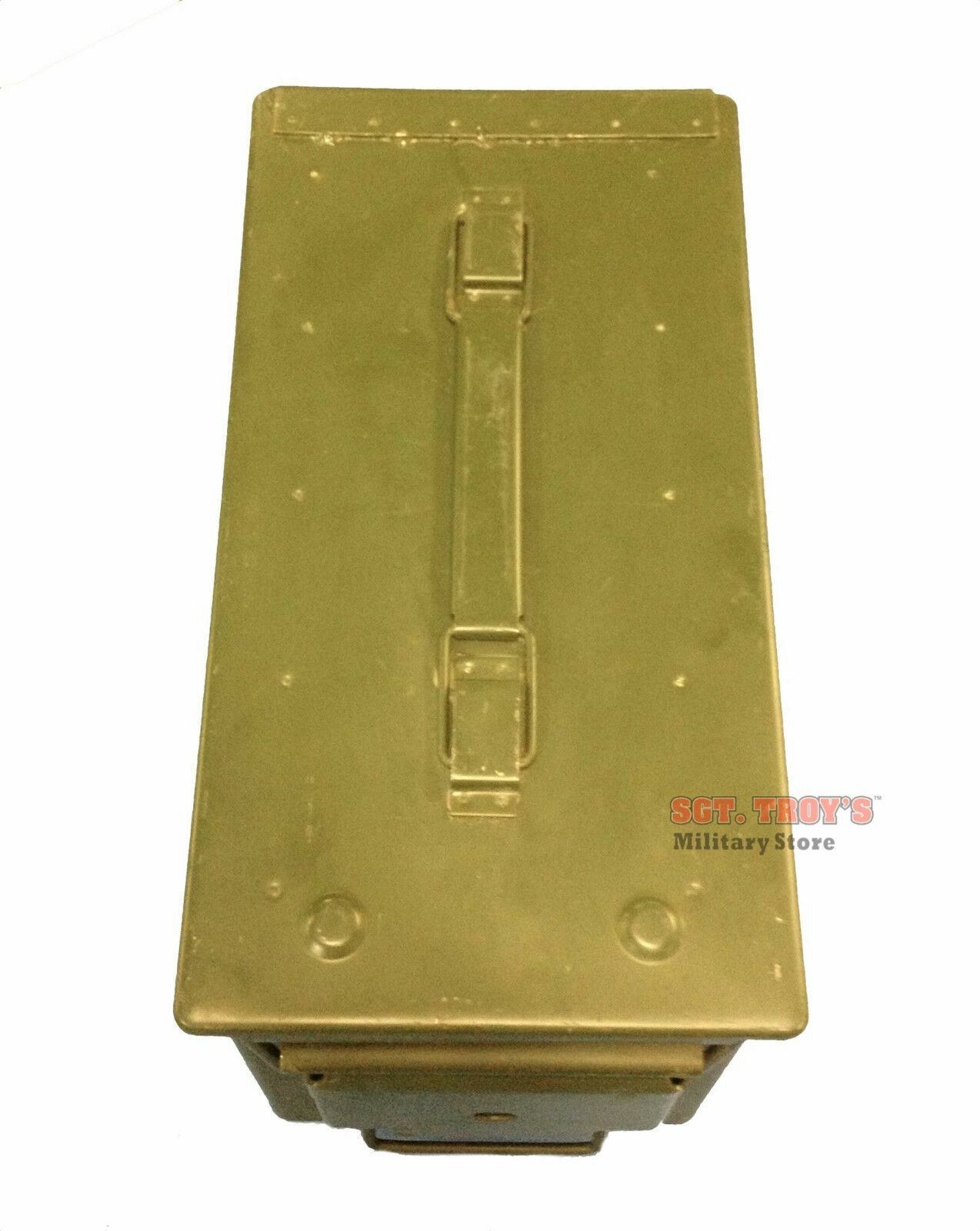 2 PACK Original .50 Caliber 5.56mm Ammo Can M2A1 50CAL Metal Ammo Can Box VGC