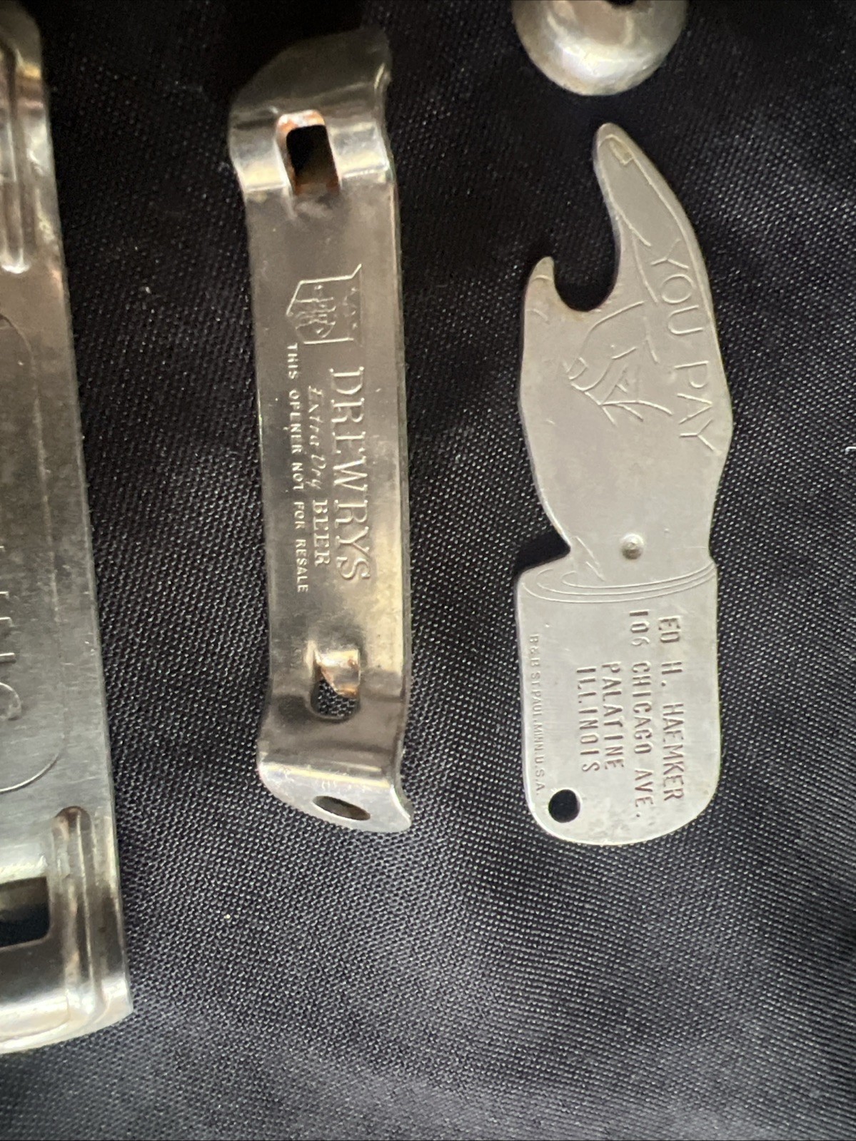 Vintage Beer Can/Bottle Openers - Set of 20