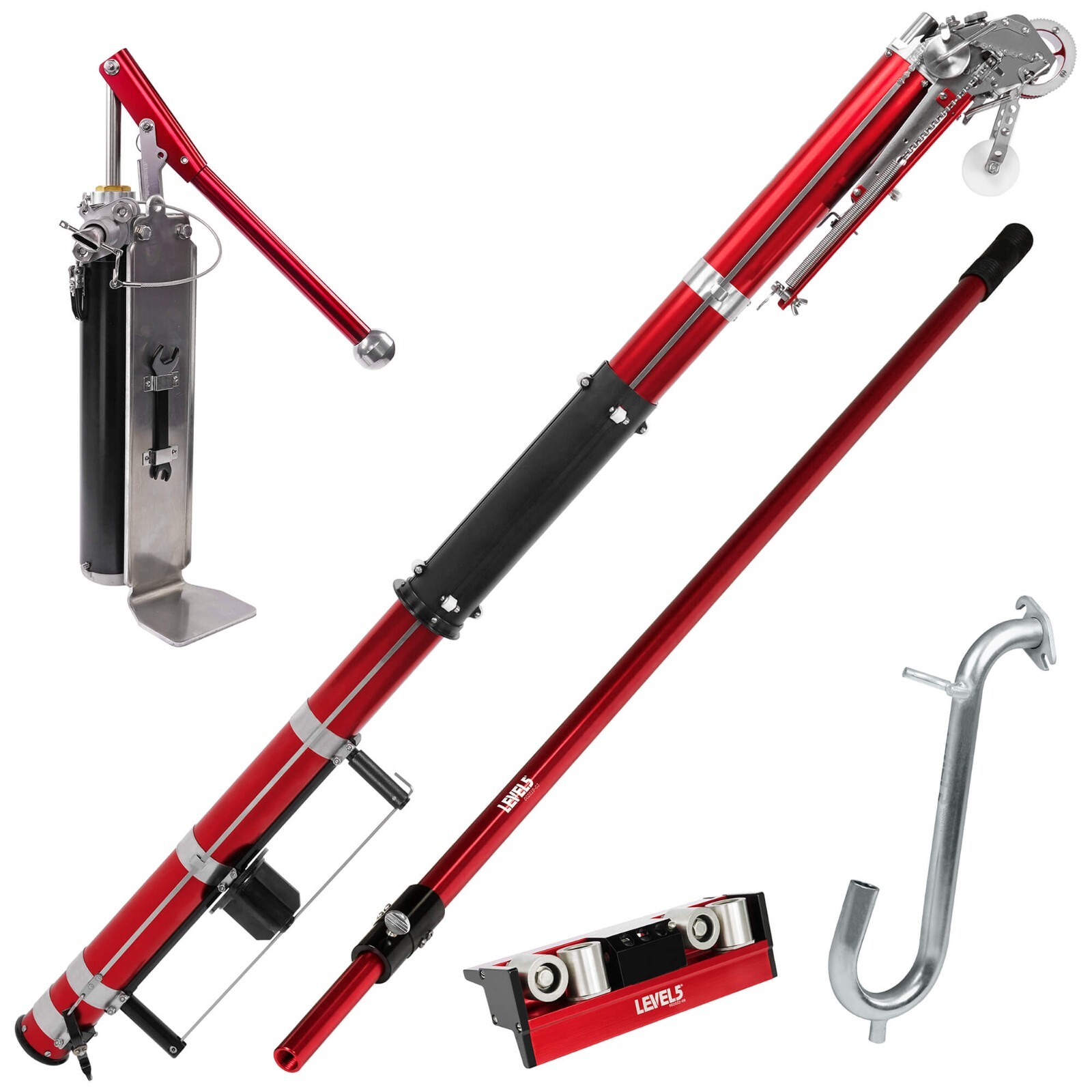 LEVEL5 DRYWALL STARTER SET BUNDLE PRICE! Taper, Pump & Corner Roller | 4-630